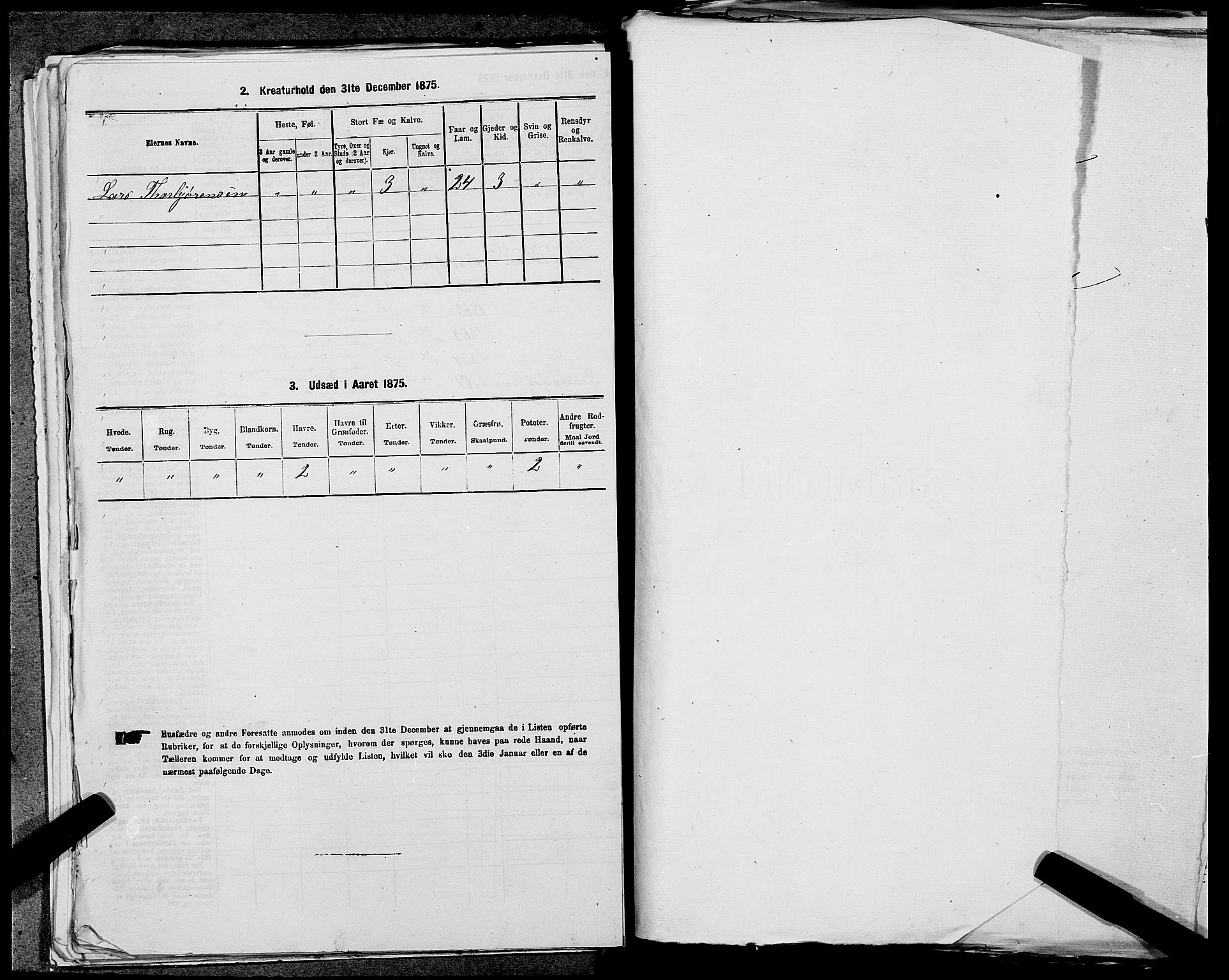 SAST, Folketelling 1875 for 1146P Tysvær prestegjeld, 1875, s. 649