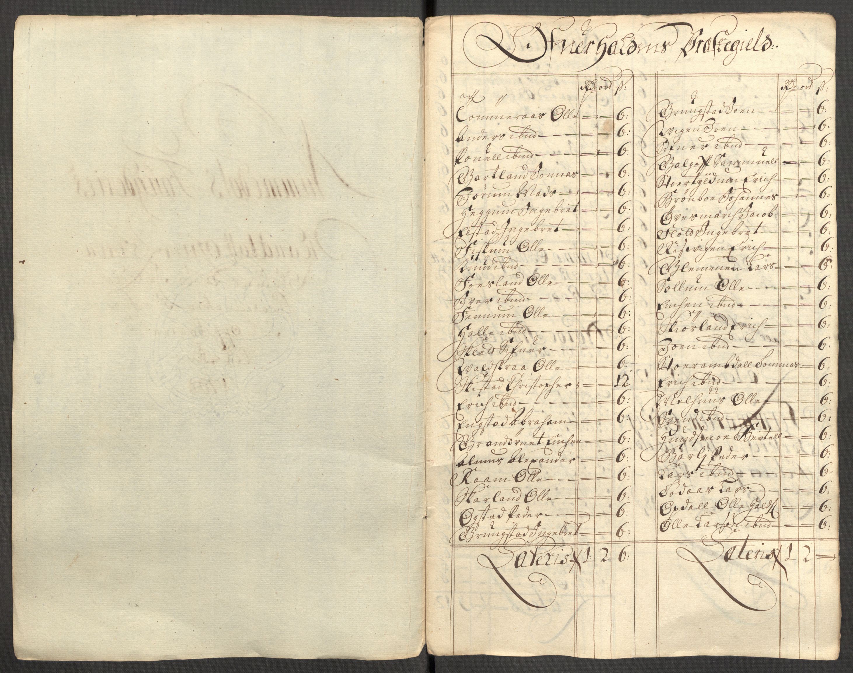Rentekammeret inntil 1814, Reviderte regnskaper, Fogderegnskap, RA/EA-4092/R64/L4430: Fogderegnskap Namdal, 1707-1708, s. 333