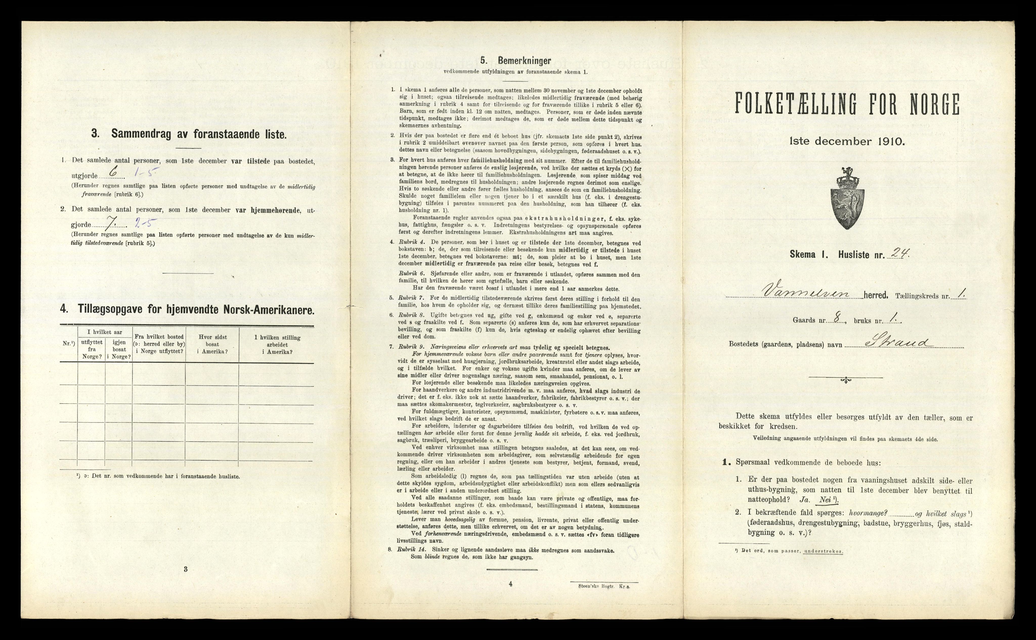 RA, Folketelling 1910 for 1511 Vanylven herred, 1910, s. 117
