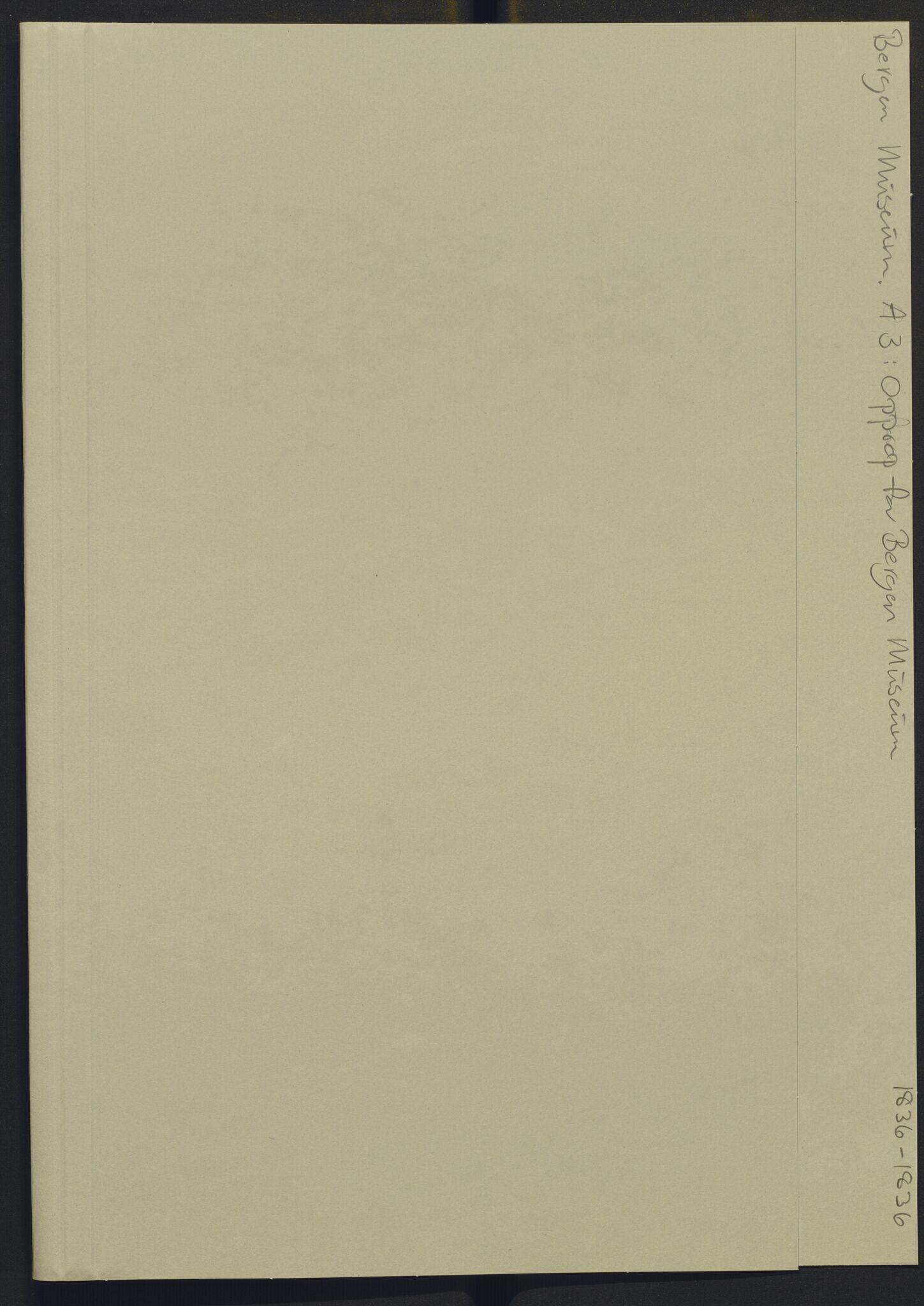 Bergens Museum, AV/SAB-A-17301/02/Y/Yb/L0001: Diverse, 1825-1952, s. 90