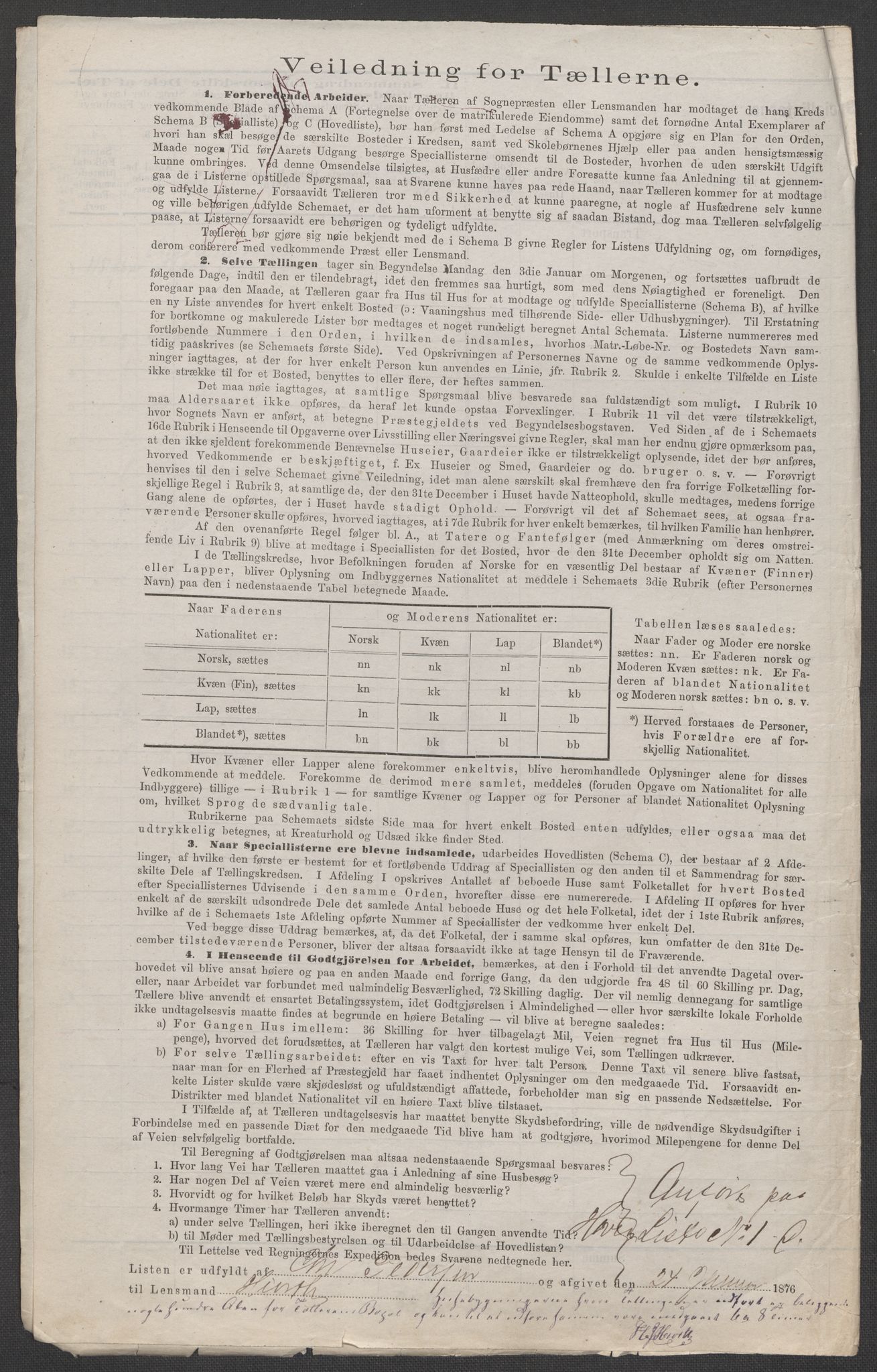 RA, Folketelling 1875 for 0218bP Østre Aker prestegjeld, 1875, s. 11