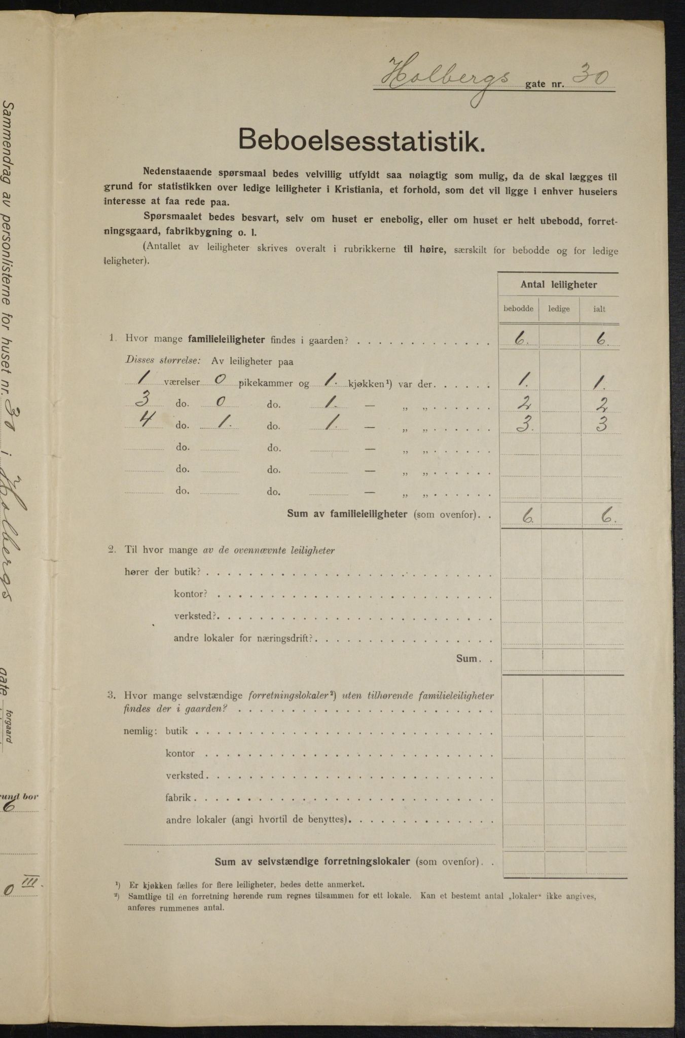 OBA, Kommunal folketelling 1.2.1915 for Kristiania, 1915, s. 40122