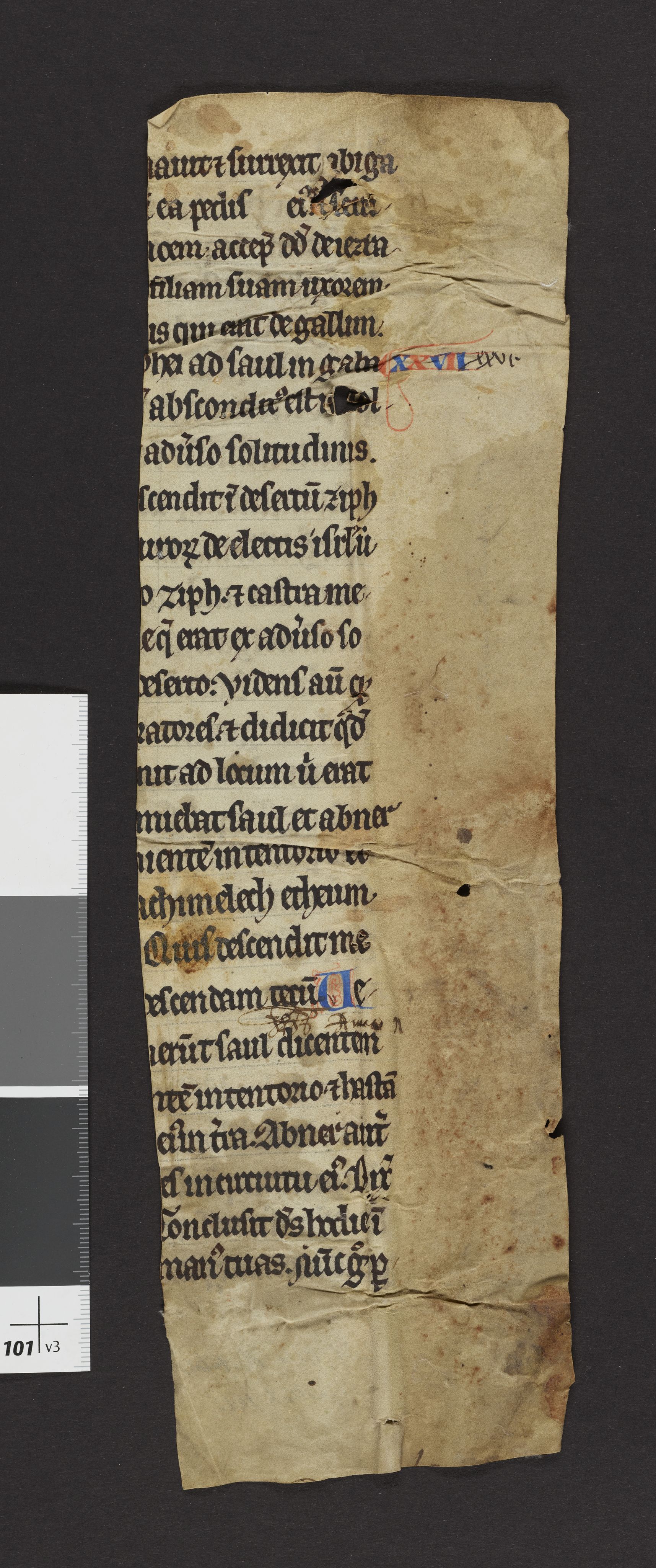 Riksarkivets diplomsamling, AV/RA-EA-5965/F27/F27A/F27Aa/L0032: Latinske fragmenter, fragmentnummer 2686-2764., 1100-1536, s. 1