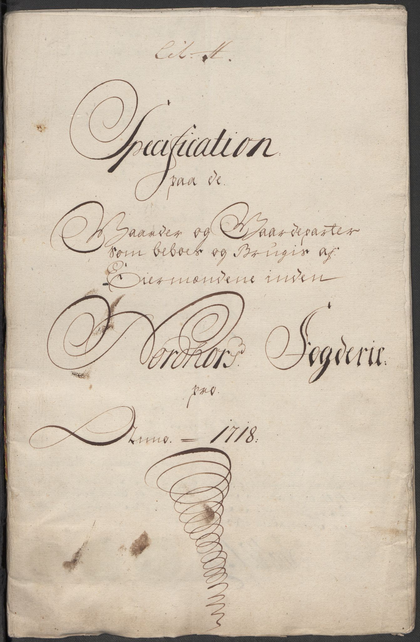 Rentekammeret inntil 1814, Reviderte regnskaper, Fogderegnskap, AV/RA-EA-4092/R51/L3202: Fogderegnskap Nordhordland og Voss, 1718, s. 109