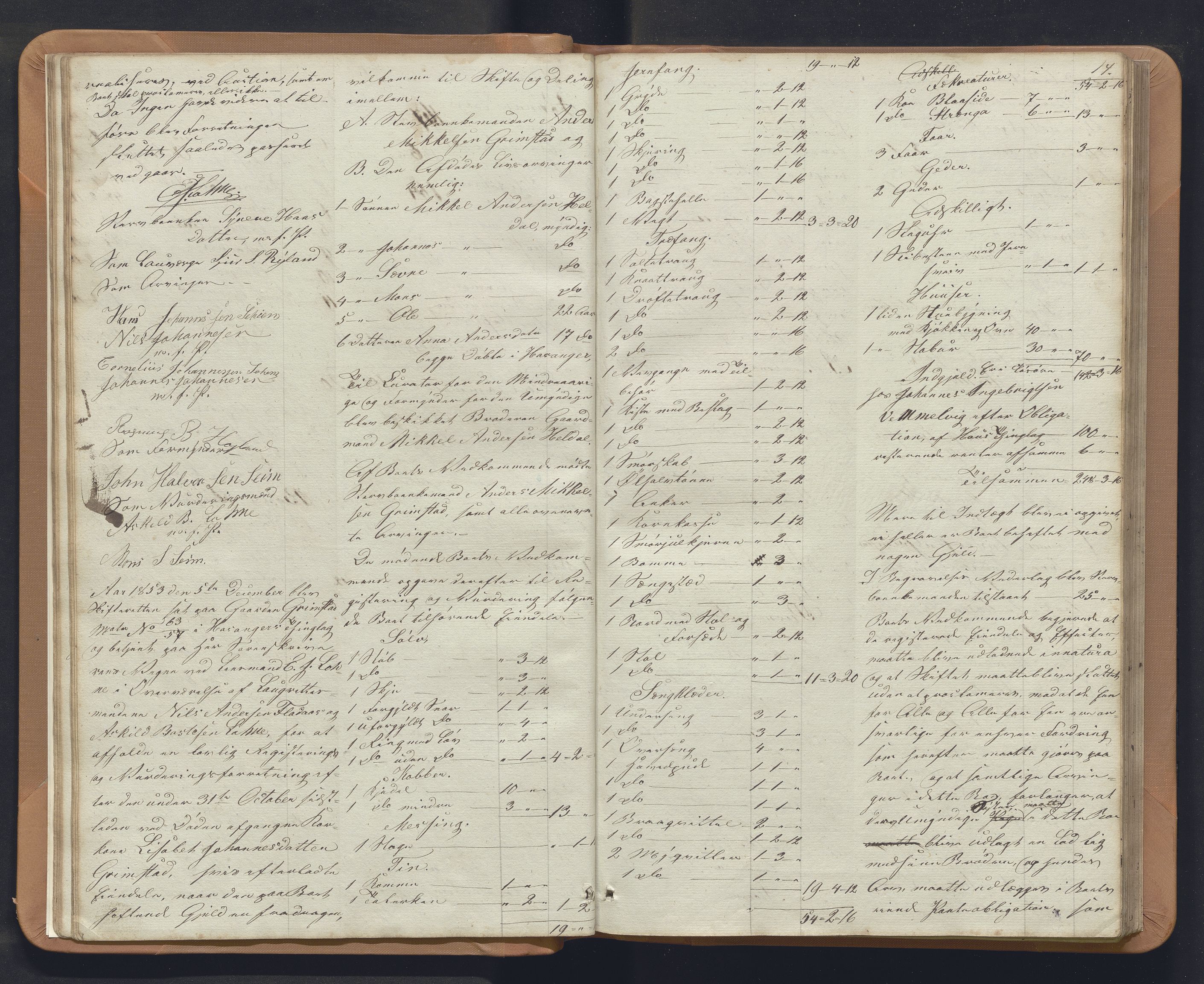 Nordhordland sorenskrivar, SAB/A-2901/1/H/Hb/L0014: Registreringsprotokollar, 1852-1864, s. 14