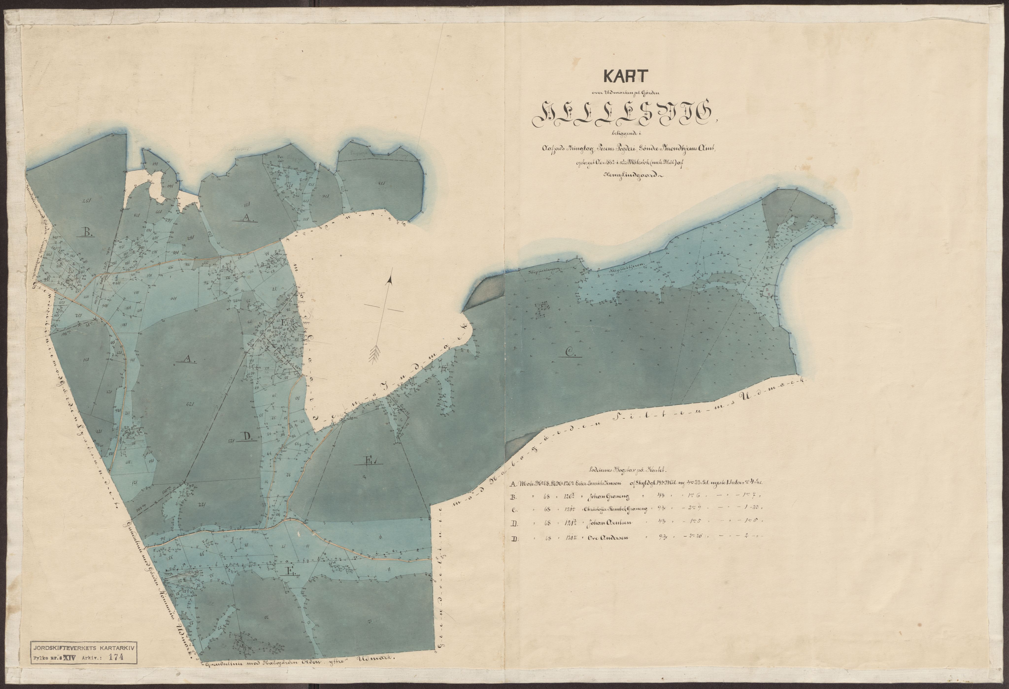 Jordskifteverkets kartarkiv, RA/S-3929/T, 1859-1988, s. 273