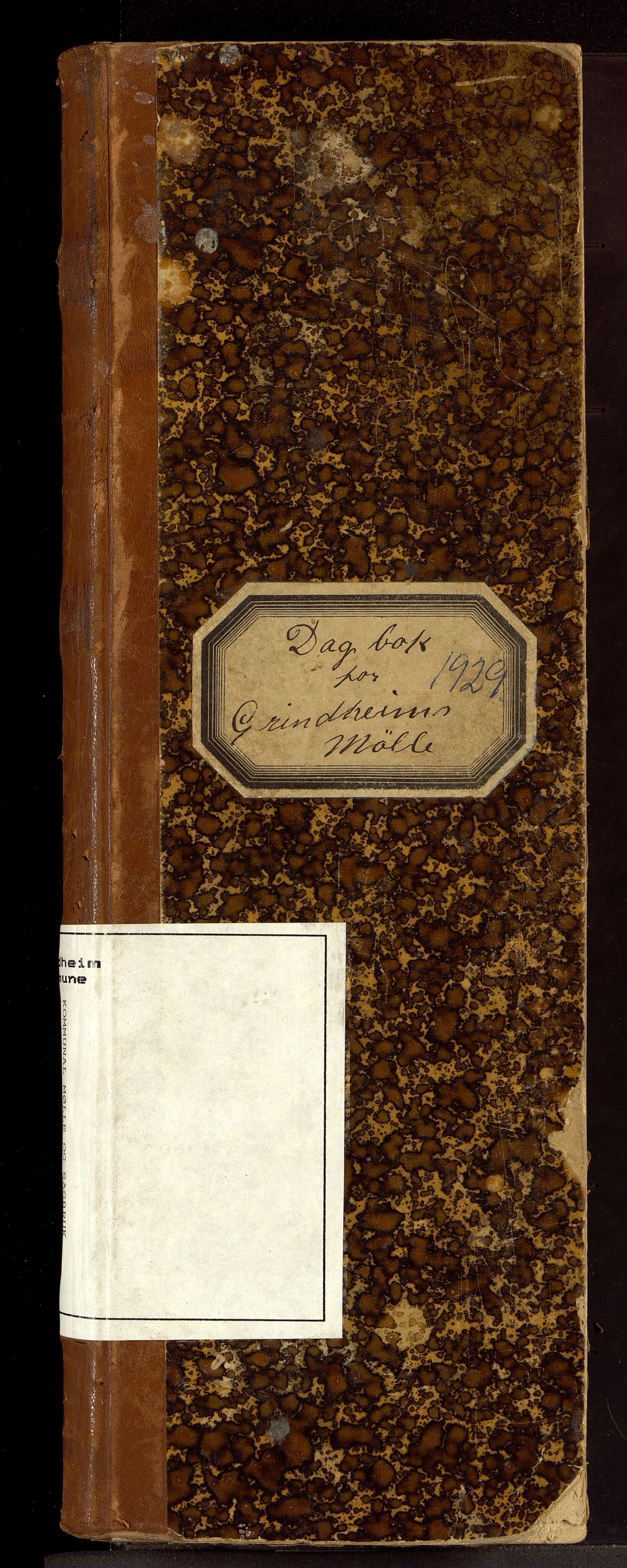 Grindheim kommune - Grindheim Kommunale El.Verk (T.O.M. 1928)/ Grindheim Kommunale Mølle og Sagbruk (Fra 1929), ARKSOR/1027GR910/O/L0001: Dagbok mølla, 1929-1942