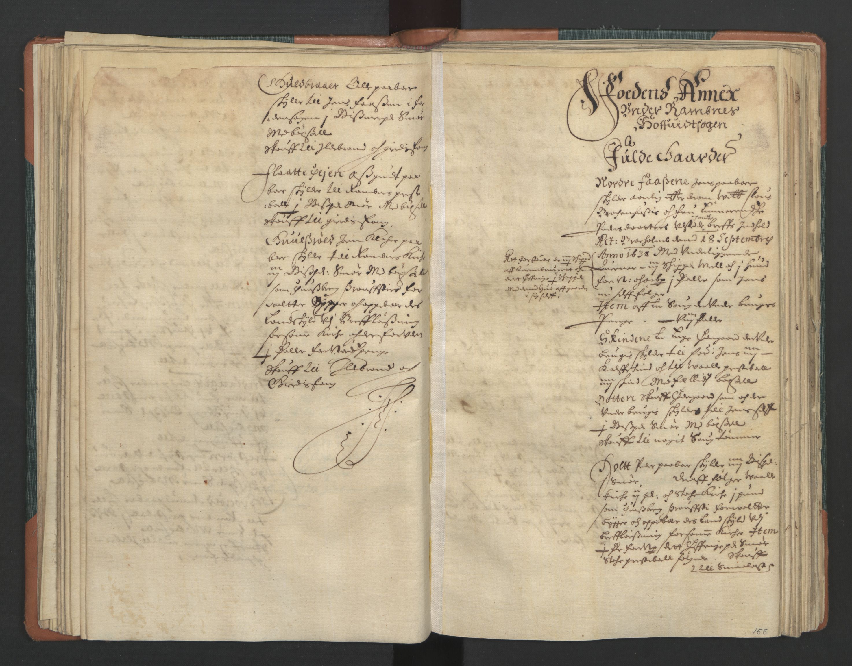 Rentekammeret inntil 1814, Realistisk ordnet avdeling, AV/RA-EA-4070/L/L0012: Tønsberg lagdømme. Alminnelig jordebok for Tønsberg len - Våle, Råbygge, Lardal og Sande skipreider., 1661, s. 154b-155a