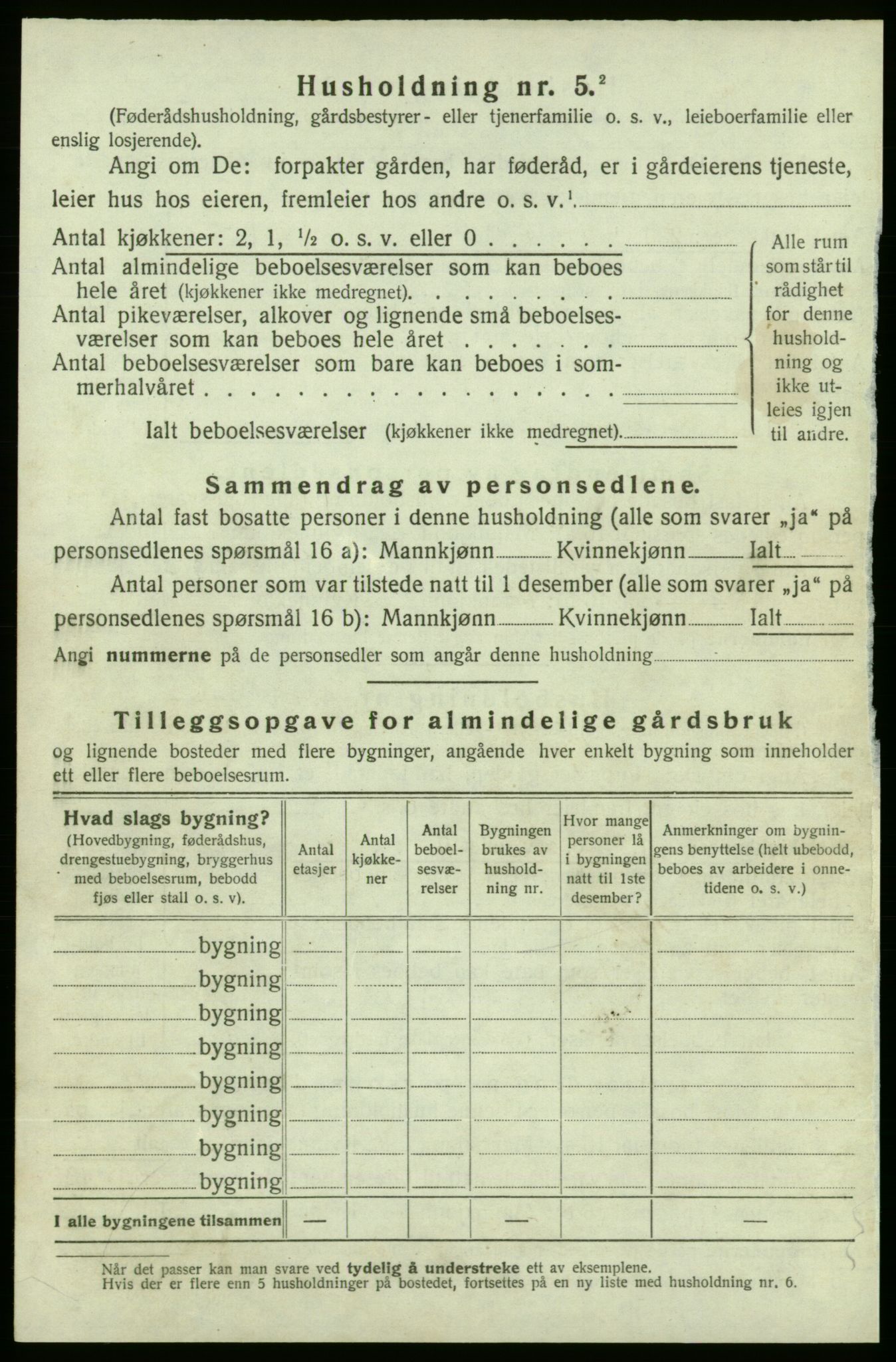 SAB, Folketelling 1920 for 1212 Skånevik herred, 1920, s. 1239