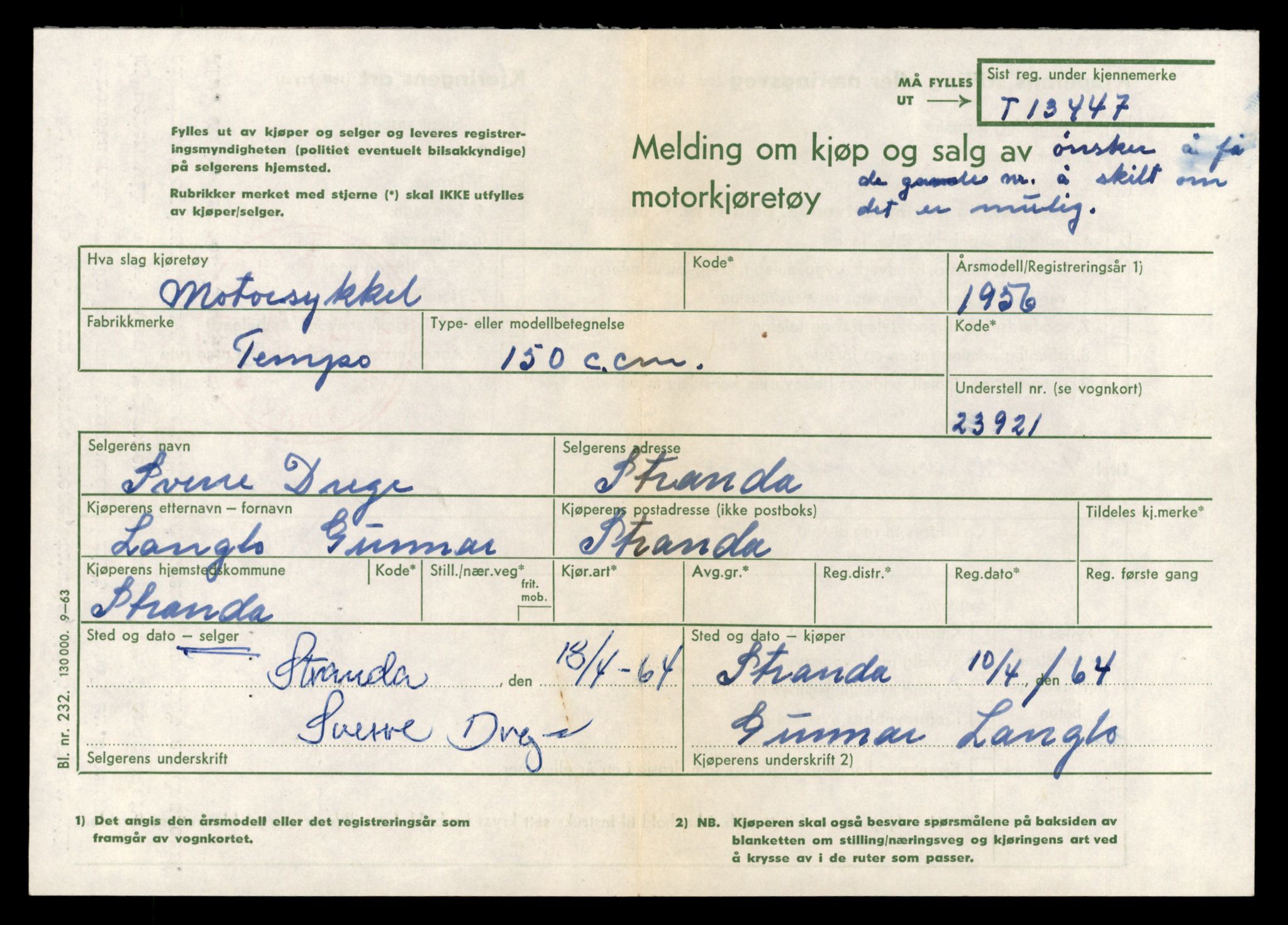 Møre og Romsdal vegkontor - Ålesund trafikkstasjon, AV/SAT-A-4099/F/Fe/L0039: Registreringskort for kjøretøy T 13361 - T 13530, 1927-1998, s. 1489