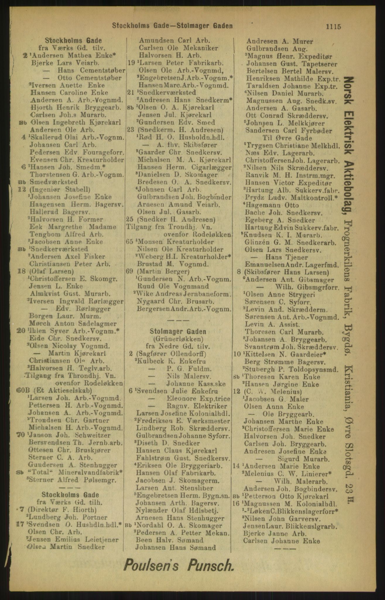 Kristiania/Oslo adressebok, PUBL/-, 1900, s. 1115