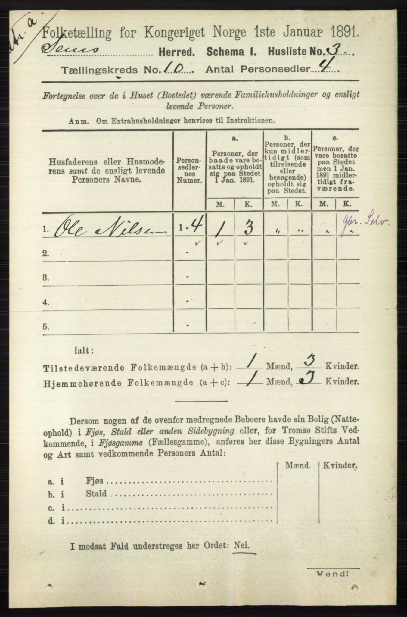 RA, Folketelling 1891 for 0721 Sem herred, 1891, s. 4704