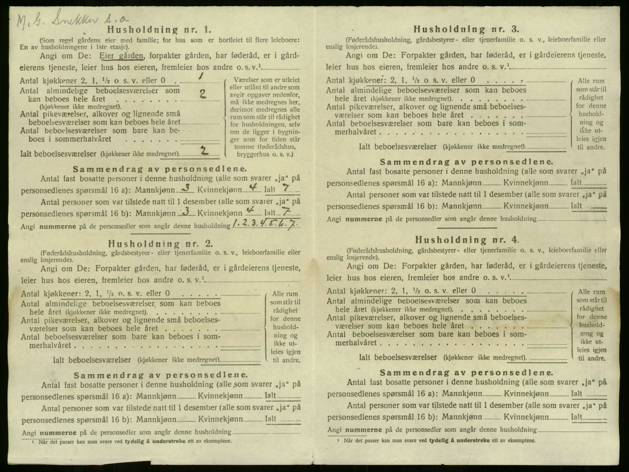 SAKO, Folketelling 1920 for 0721 Sem herred, 1920, s. 1658