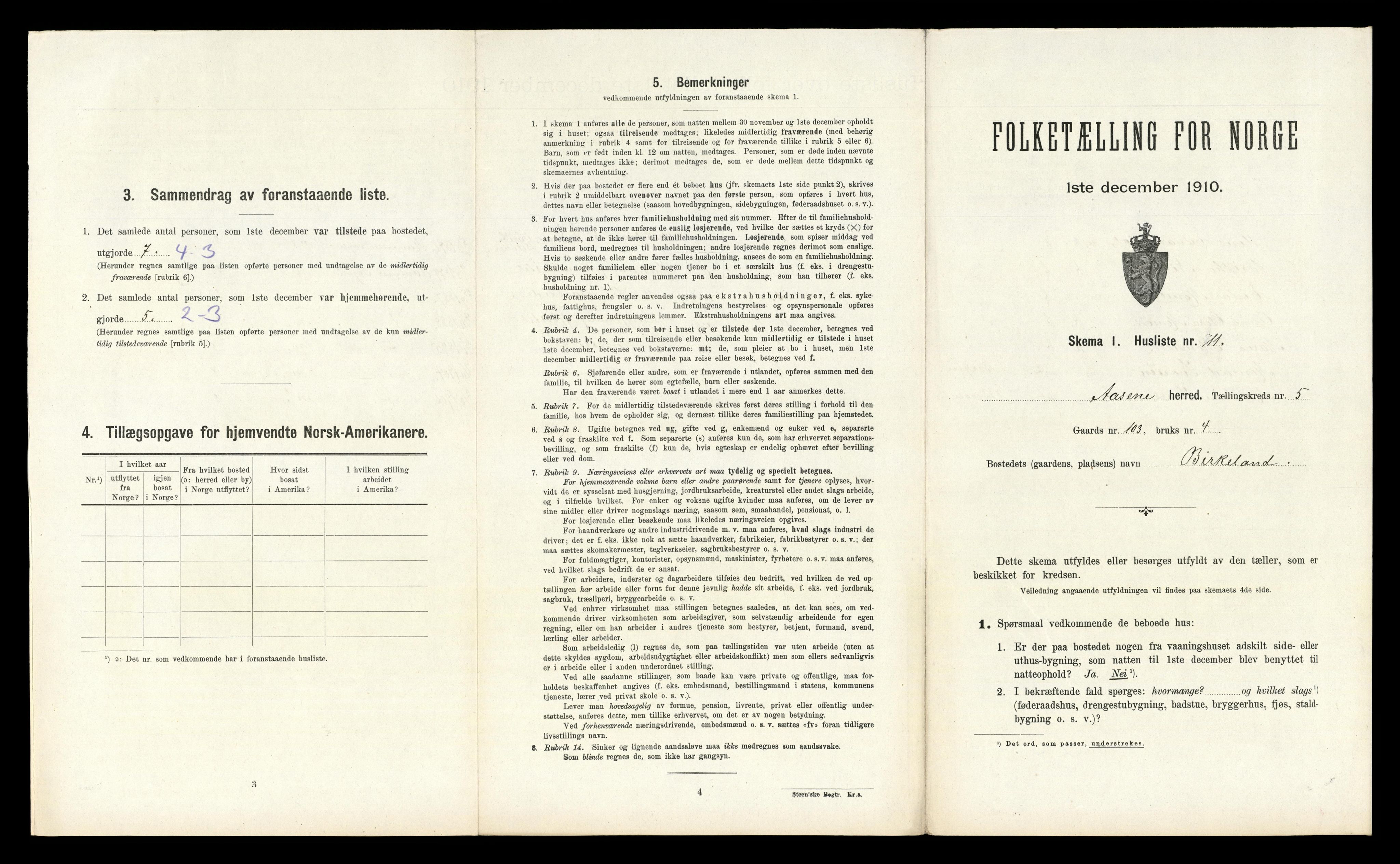 RA, Folketelling 1910 for 1255 Åsane herred, 1910, s. 267