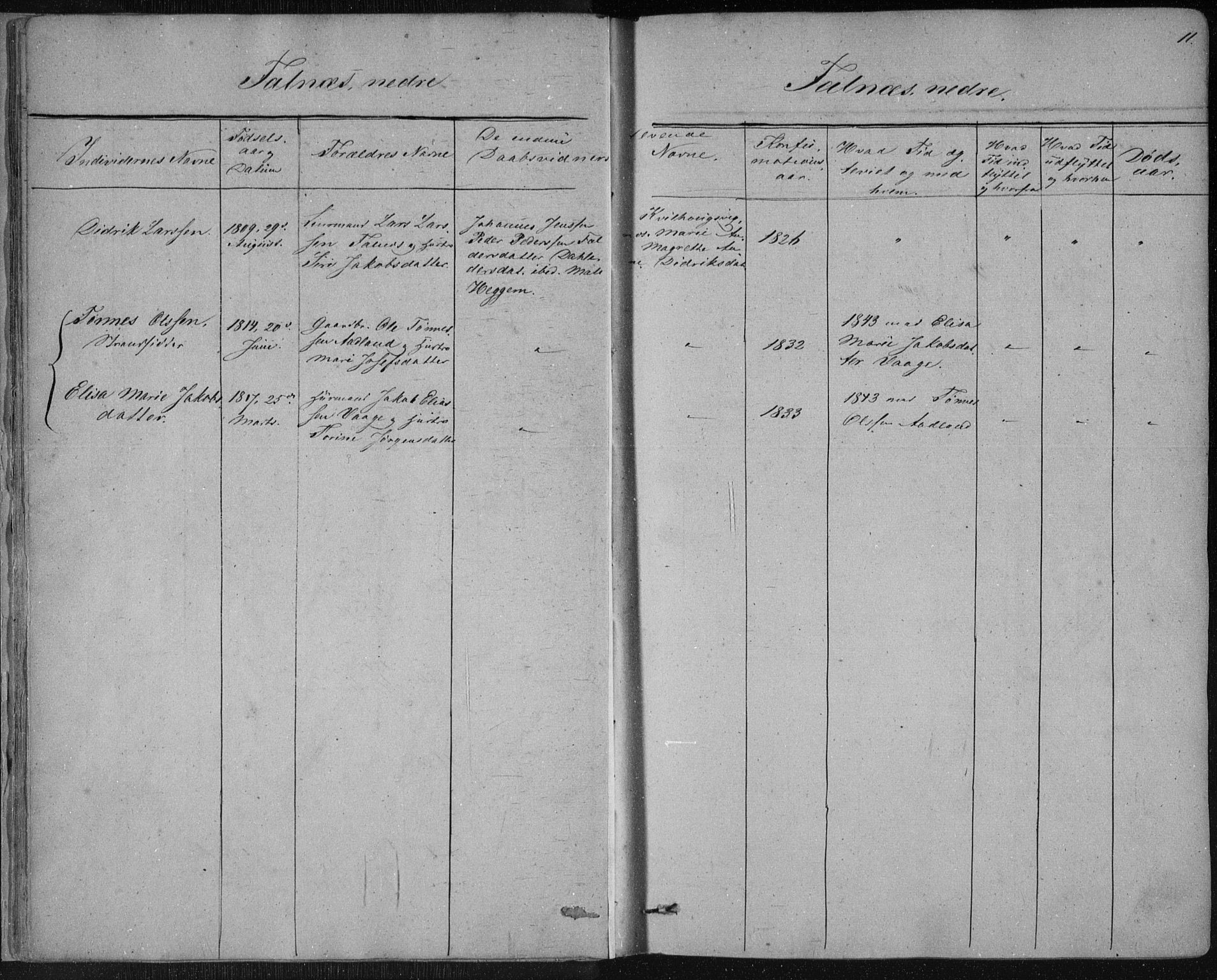 Skudenes sokneprestkontor, SAST/A -101849/H/Ha/Haa/L0001: Ministerialbok nr. A 1, 1770-1842, s. 11