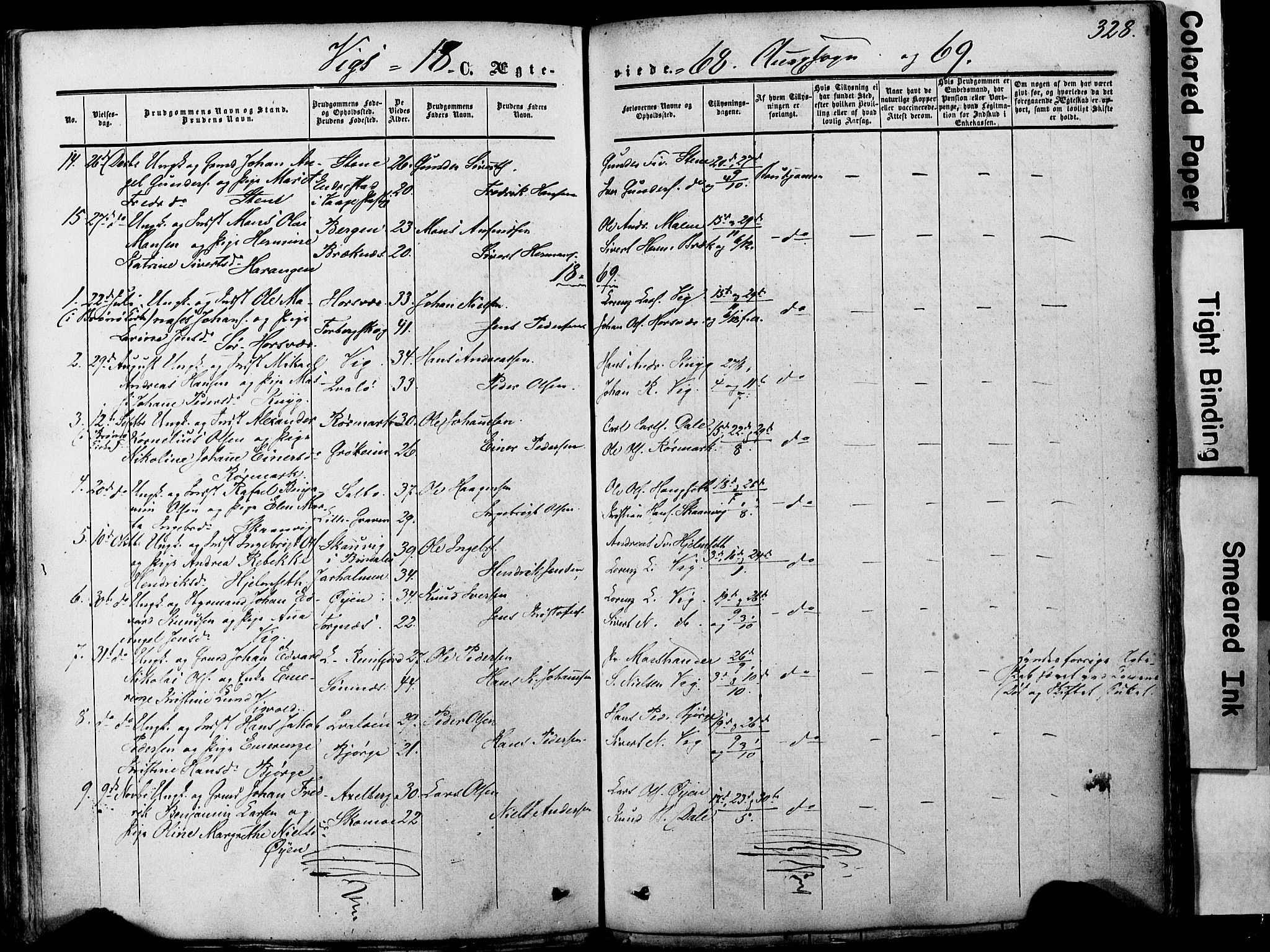 Ministerialprotokoller, klokkerbøker og fødselsregistre - Nordland, AV/SAT-A-1459/812/L0176: Ministerialbok nr. 812A05, 1834-1874, s. 328