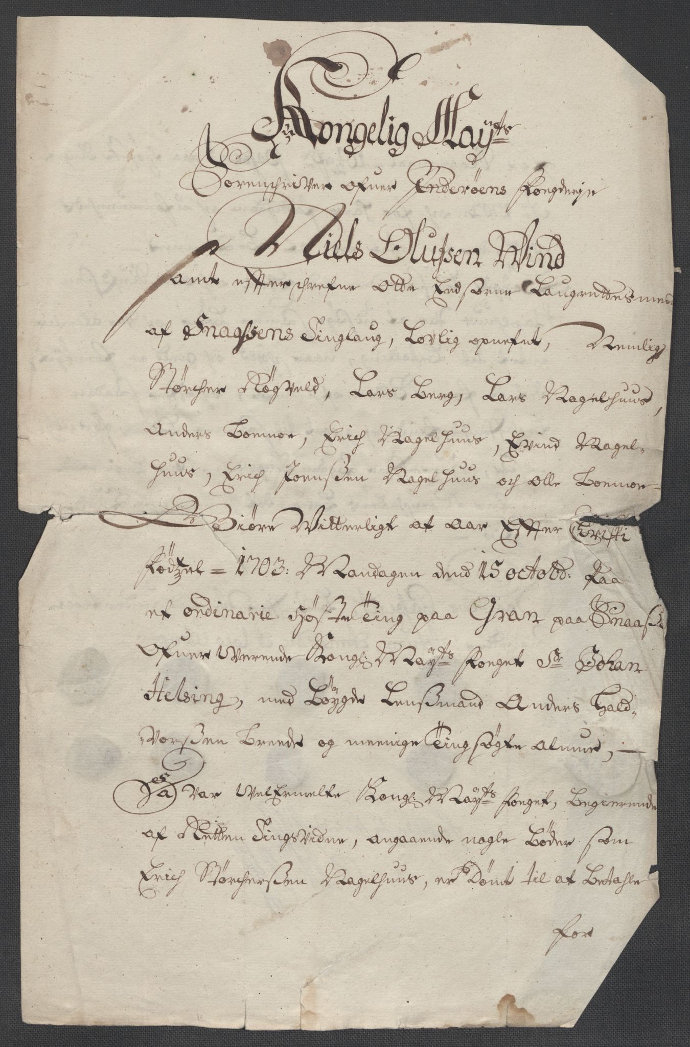 Rentekammeret inntil 1814, Reviderte regnskaper, Fogderegnskap, RA/EA-4092/R63/L4313: Fogderegnskap Inderøy, 1703-1704, s. 310