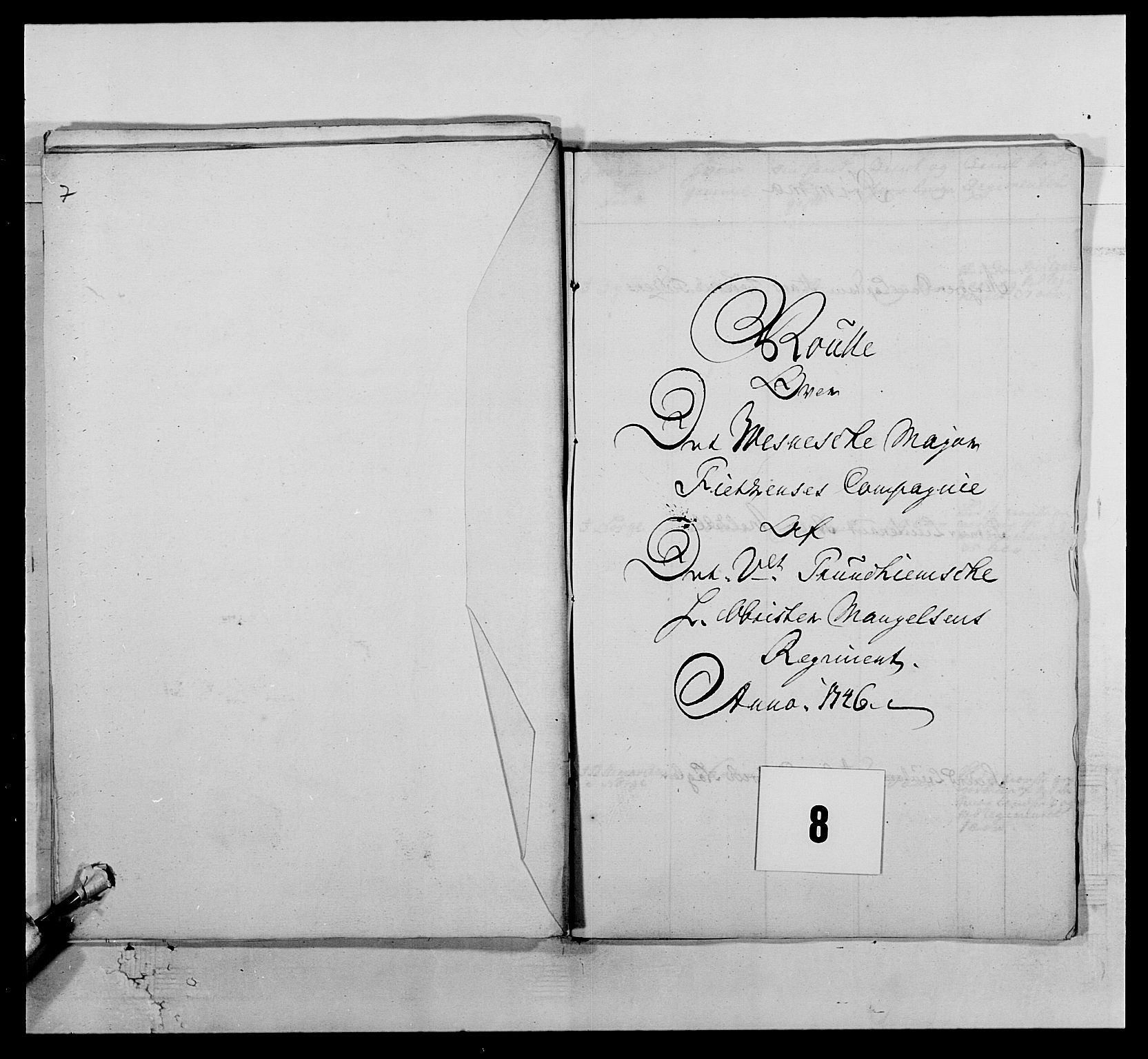 Kommanderende general (KG I) med Det norske krigsdirektorium, AV/RA-EA-5419/E/Ea/L0512: 2. Trondheimske regiment, 1746-1749, s. 126