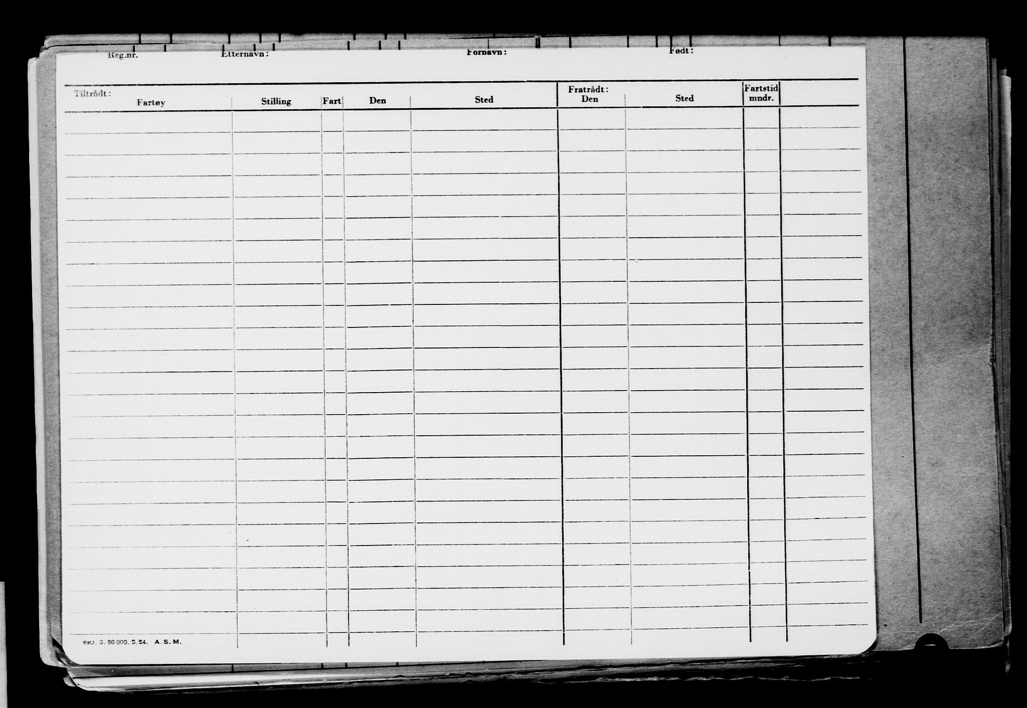 Direktoratet for sjømenn, AV/RA-S-3545/G/Gb/L0164: Hovedkort, 1918, s. 336