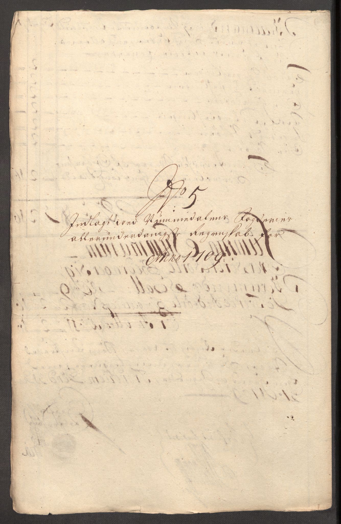 Rentekammeret inntil 1814, Reviderte regnskaper, Fogderegnskap, RA/EA-4092/R64/L4431: Fogderegnskap Namdal, 1709-1710, s. 112
