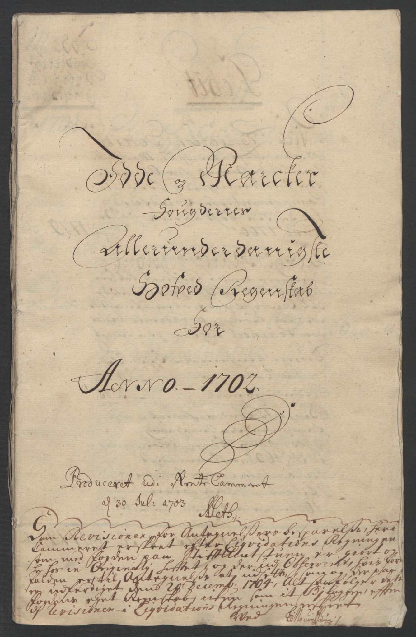 Rentekammeret inntil 1814, Reviderte regnskaper, Fogderegnskap, AV/RA-EA-4092/R01/L0016: Fogderegnskap Idd og Marker, 1702-1703, s. 3