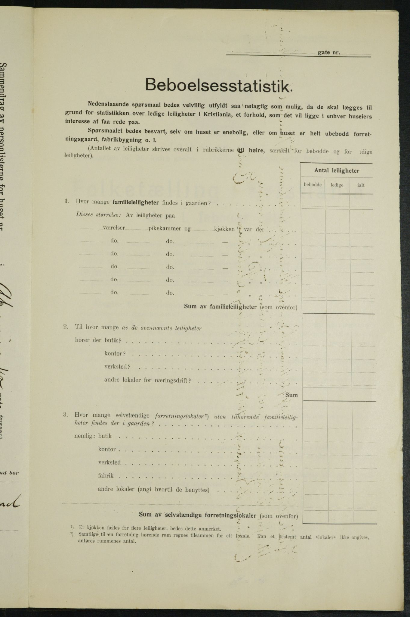 OBA, Kommunal folketelling 1.2.1914 for Kristiania, 1914, s. 1017