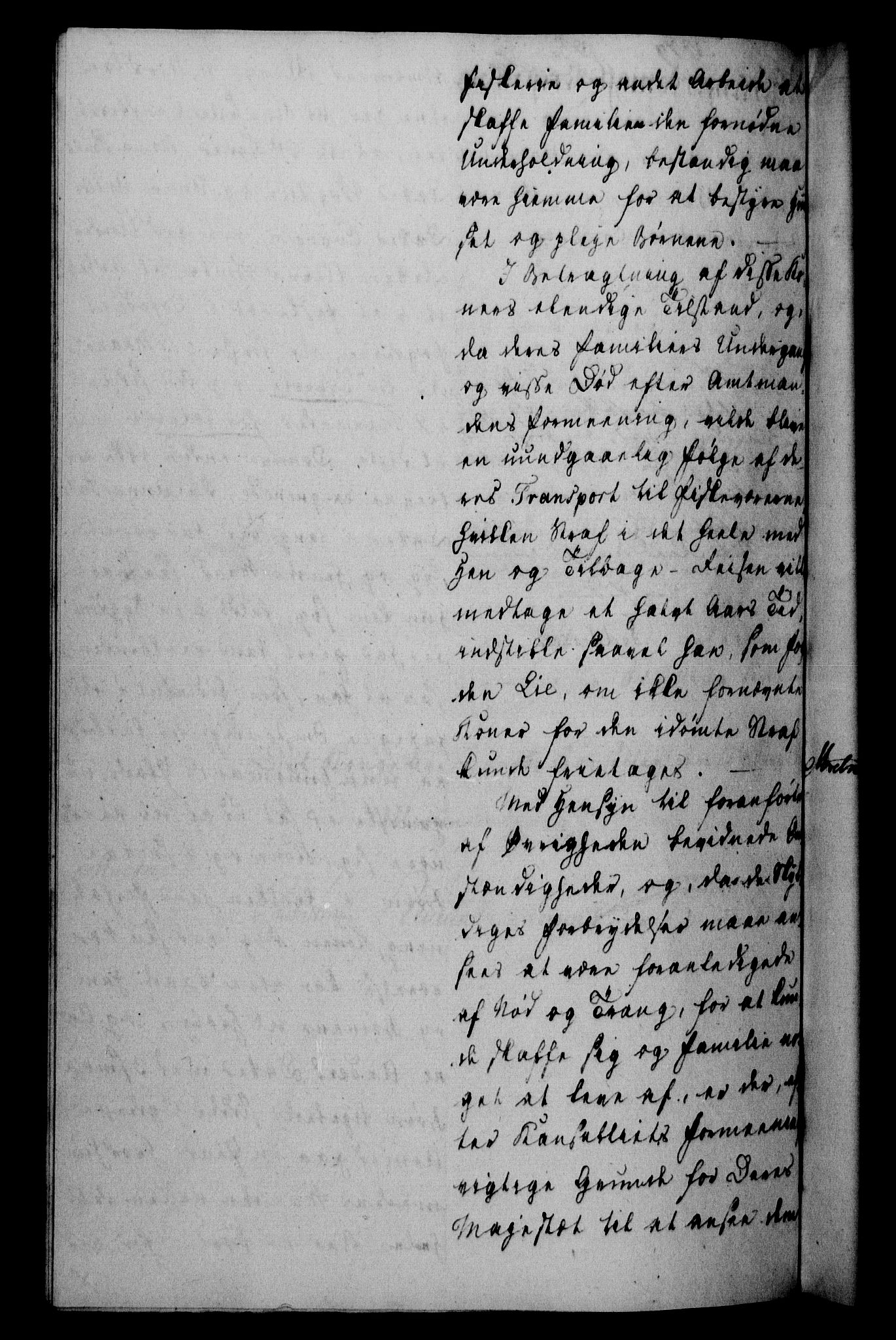 Danske Kanselli 1800-1814, AV/RA-EA-3024/H/Hf/Hfa/Hfab/L0002: Forestillinger, 1801