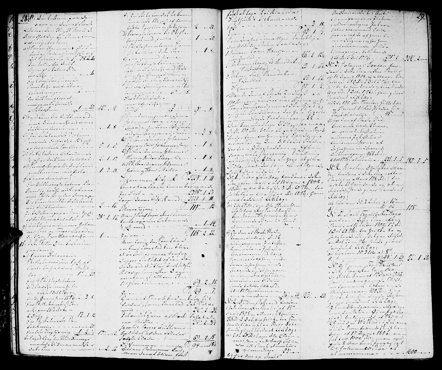 Sør-Gudbrandsdal tingrett, AV/SAH-TING-004/J/Ja/Jaa/L0009A: Skifteprotokoll, 1809-1820, s. 28-29