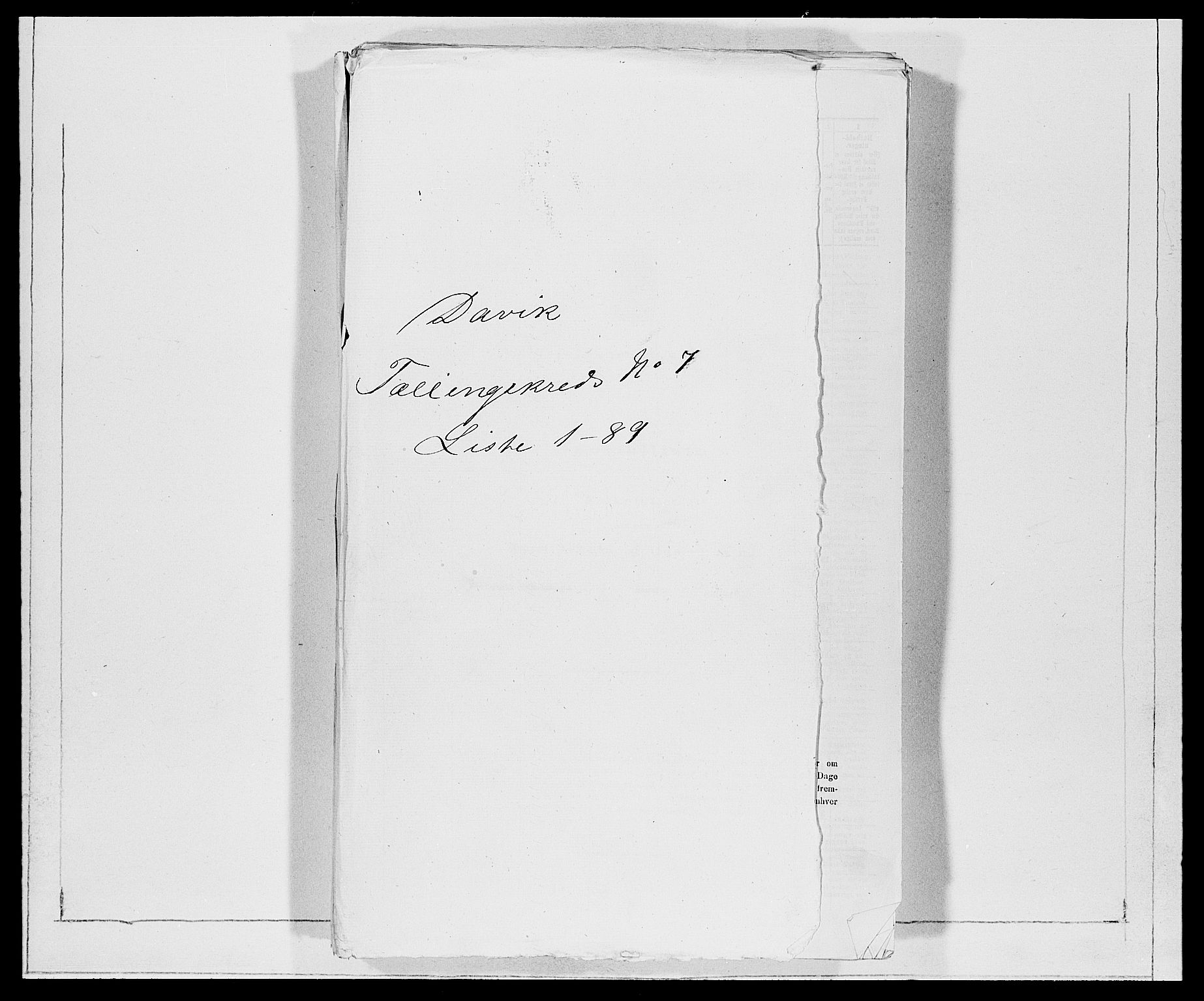 SAB, Folketelling 1875 for 1442P Davik prestegjeld, 1875, s. 878