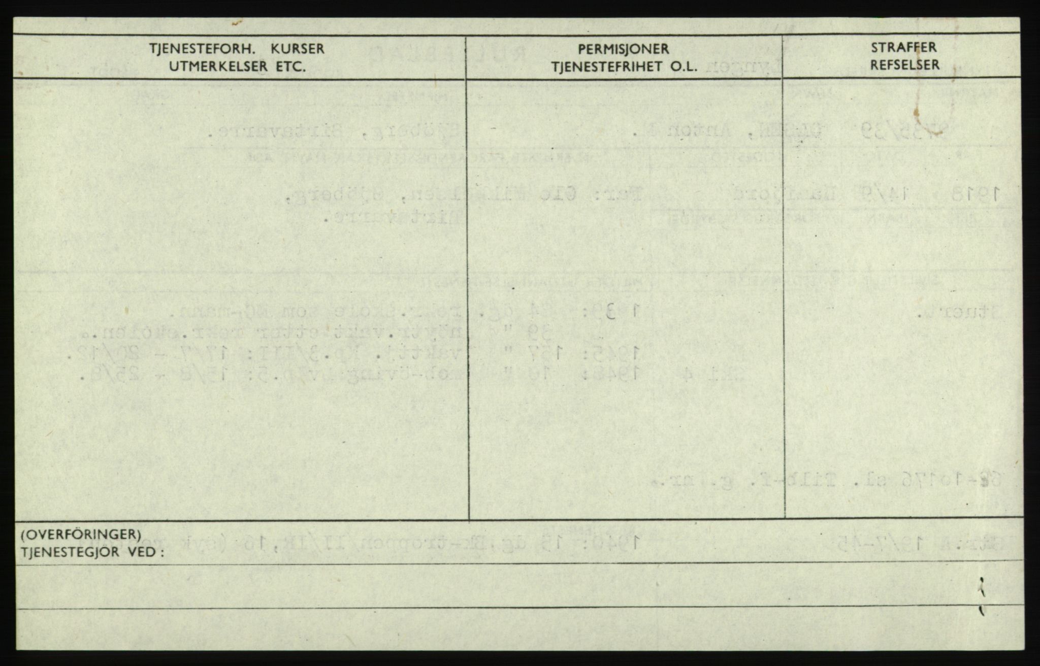 Forsvaret, Troms infanteriregiment nr. 16, AV/RA-RAFA-3146/P/Pa/L0023: Rulleblad for regimentets menige mannskaper, årsklasse 1939, 1939, s. 984