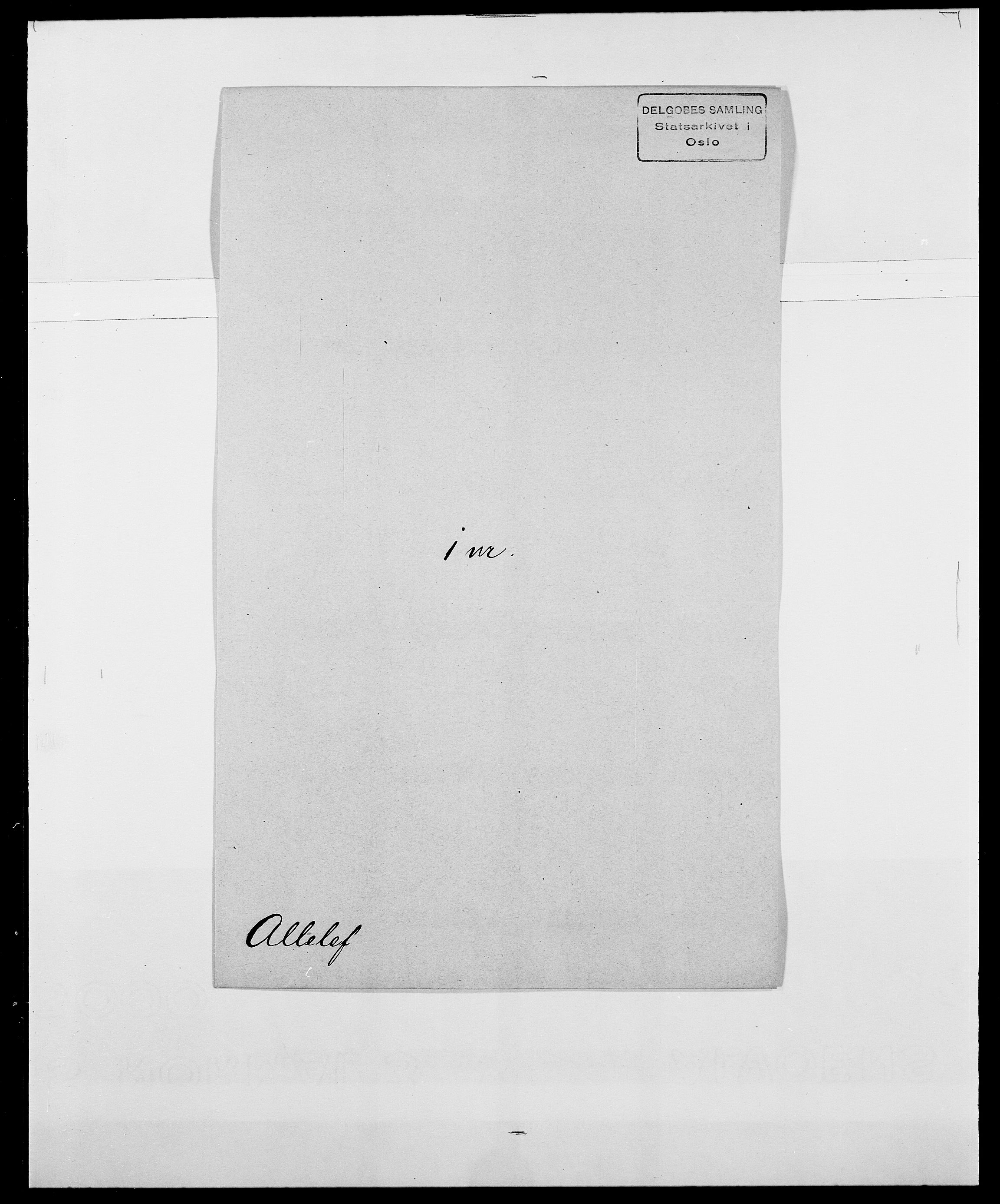 Delgobe, Charles Antoine - samling, AV/SAO-PAO-0038/D/Da/L0001: Aabye - Angerman, s. 414