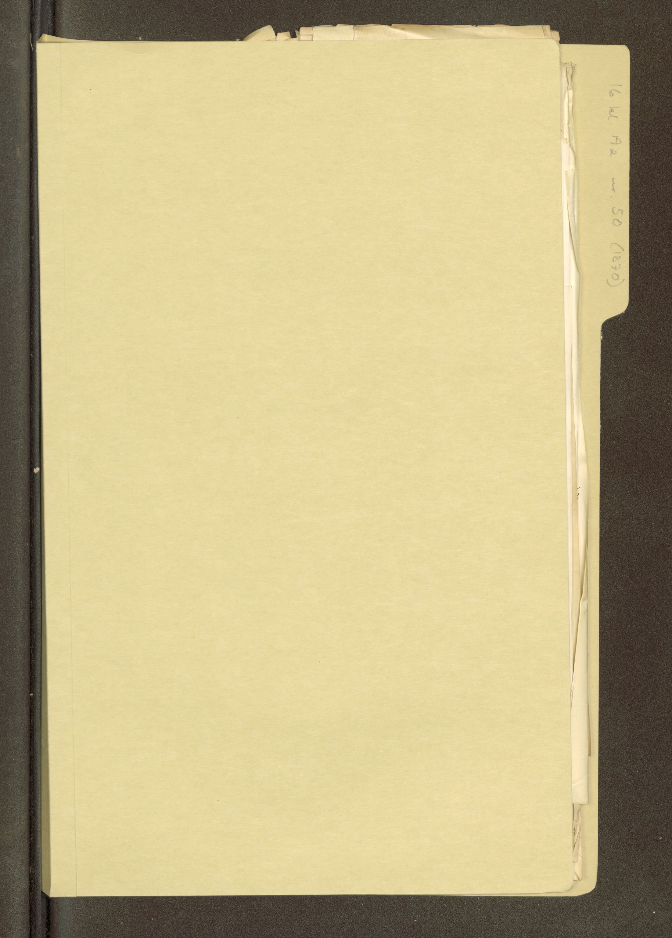 Røros kobberverk, SAT/PA-0211/1/16/16A2/L0011: 16A2.10.50 Jordegodsforstanderens journaliserede breve, 1870-1880