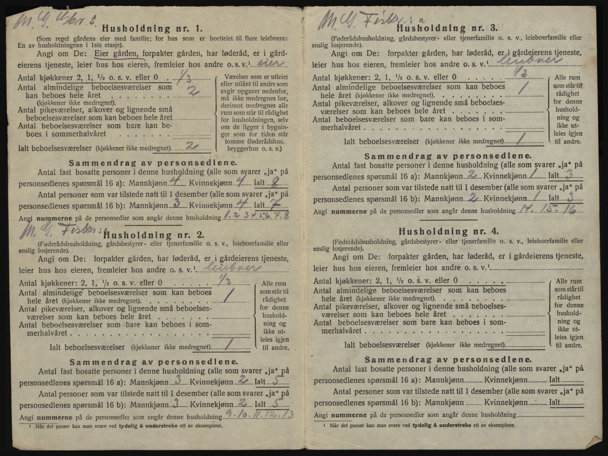 SATØ, Folketelling 1920 for 1931 Lenvik herred, 1920, s. 53