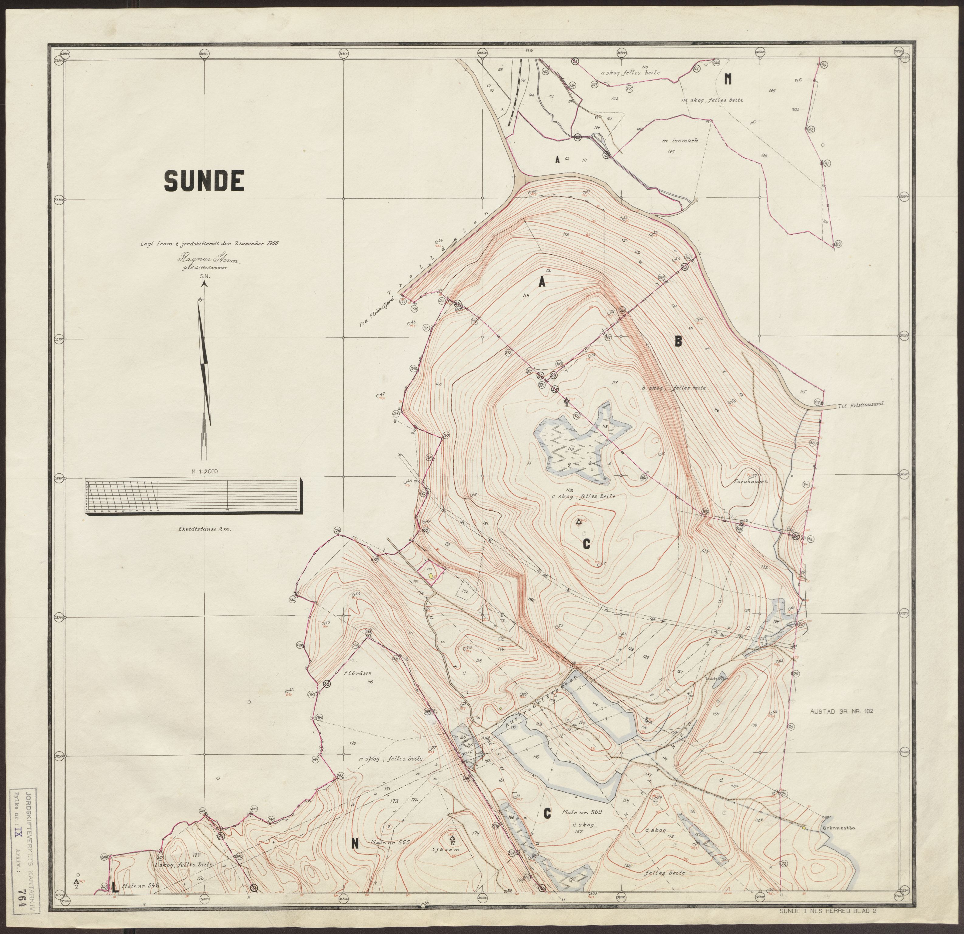 Jordskifteverkets kartarkiv, AV/RA-S-3929/T, 1859-1988, s. 956