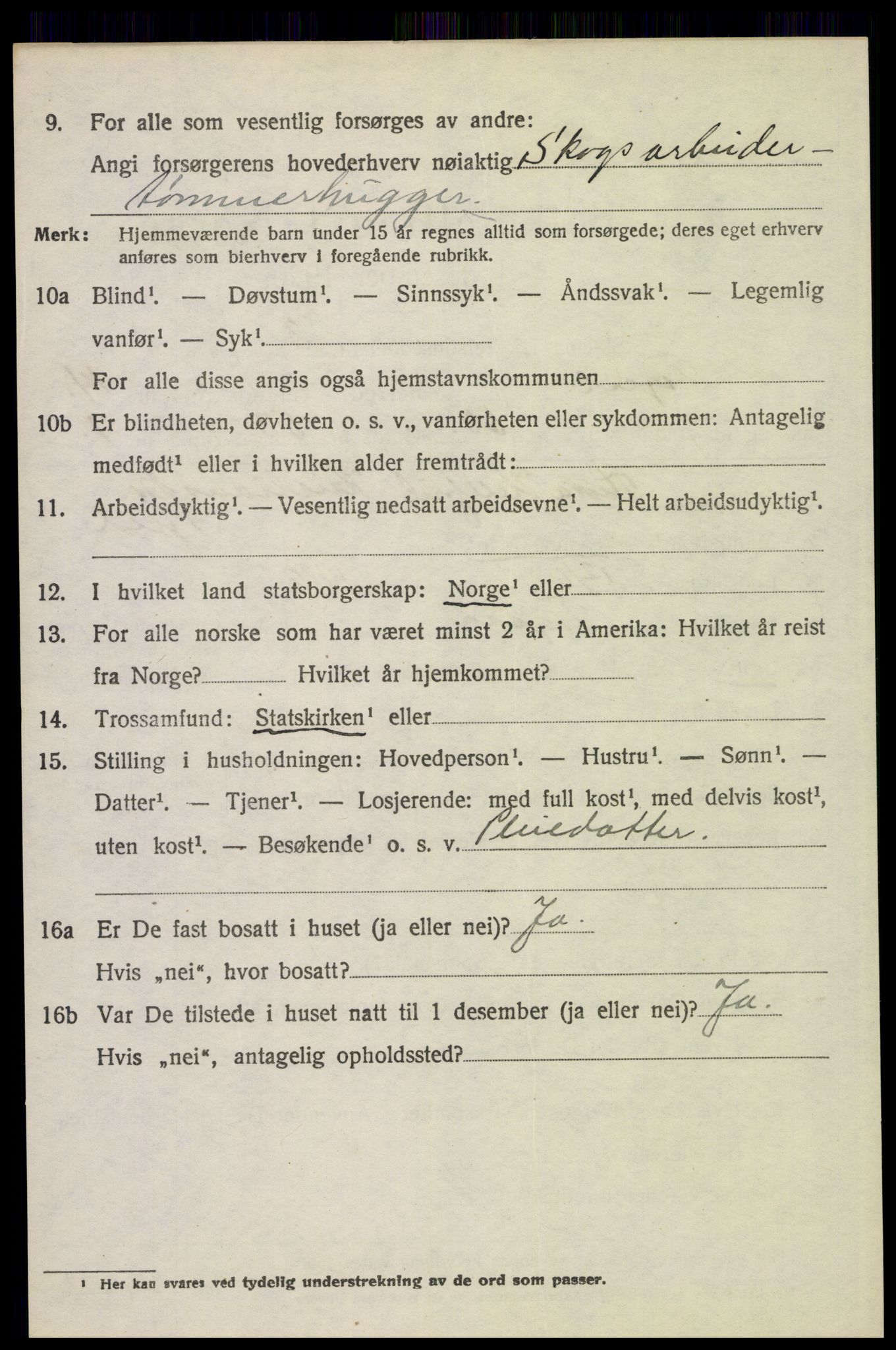 SAH, Folketelling 1920 for 0428 Trysil herred, 1920, s. 8710