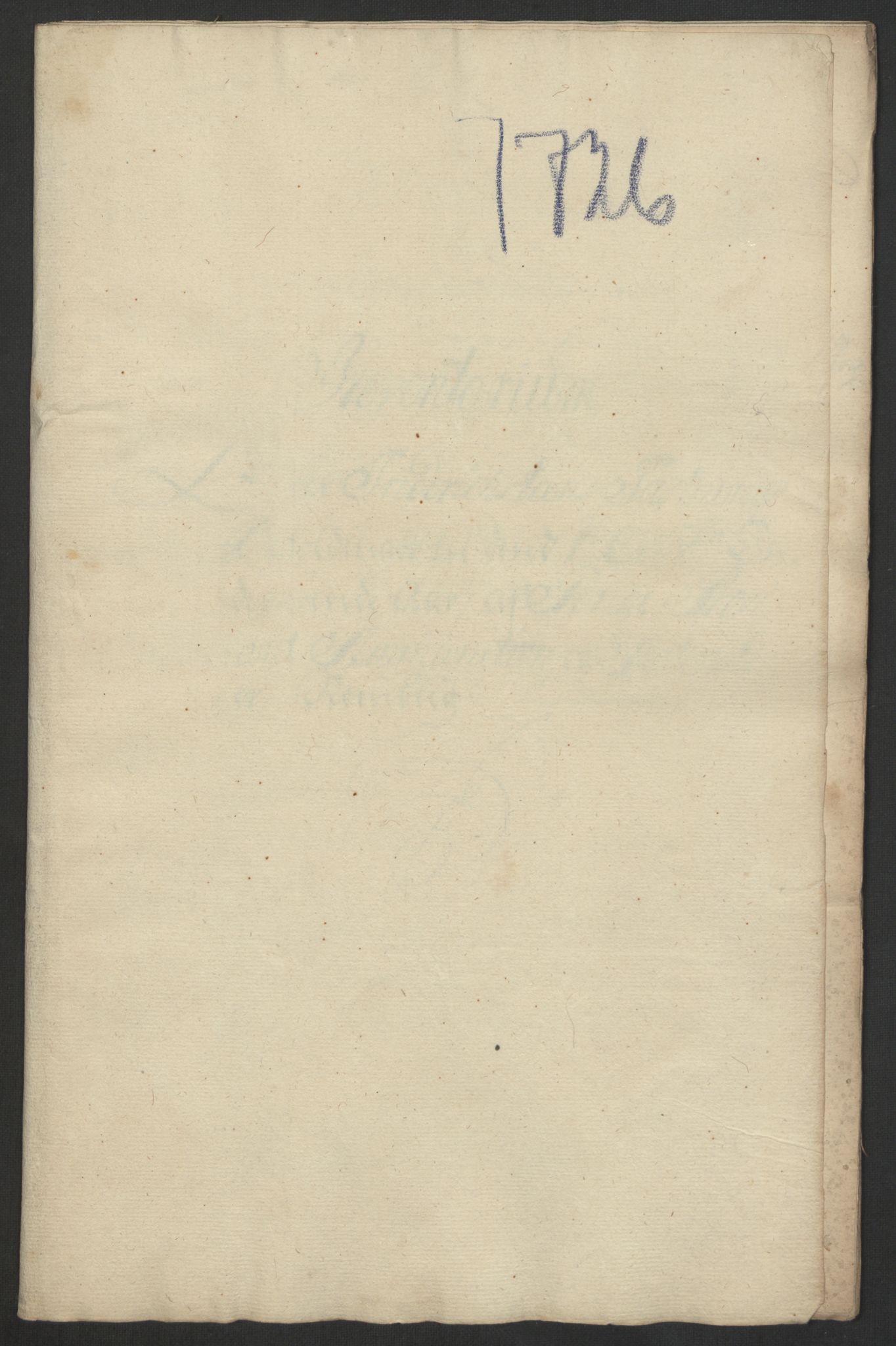 Kommanderende general (KG I) med Det norske krigsdirektorium, AV/RA-EA-5419/D/L0153: Fredriksten festning: Brev, inventarfortegnelser og regnskapsekstrakter, 1724-1729, s. 360