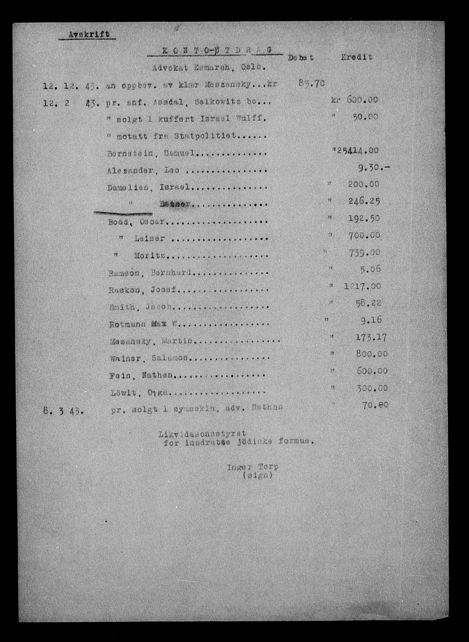 Justisdepartementet, Tilbakeføringskontoret for inndratte formuer, AV/RA-S-1564/H/Hc/Hcc/L0929: --, 1945-1947, s. 633