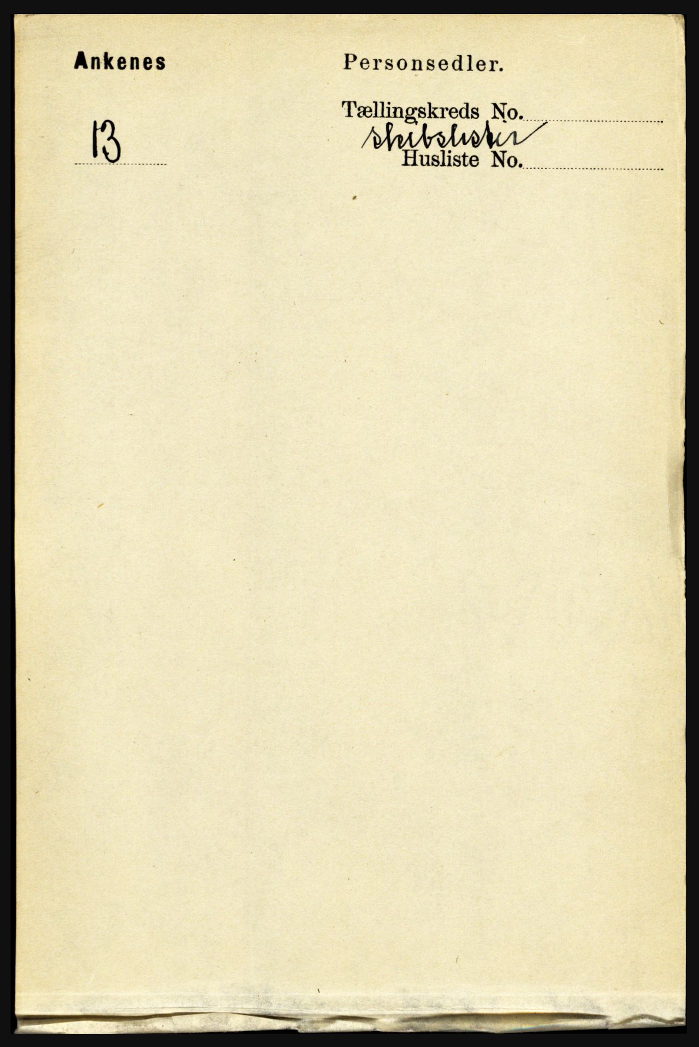 RA, Folketelling 1891 for 1855 Ankenes herred, 1891, s. 751