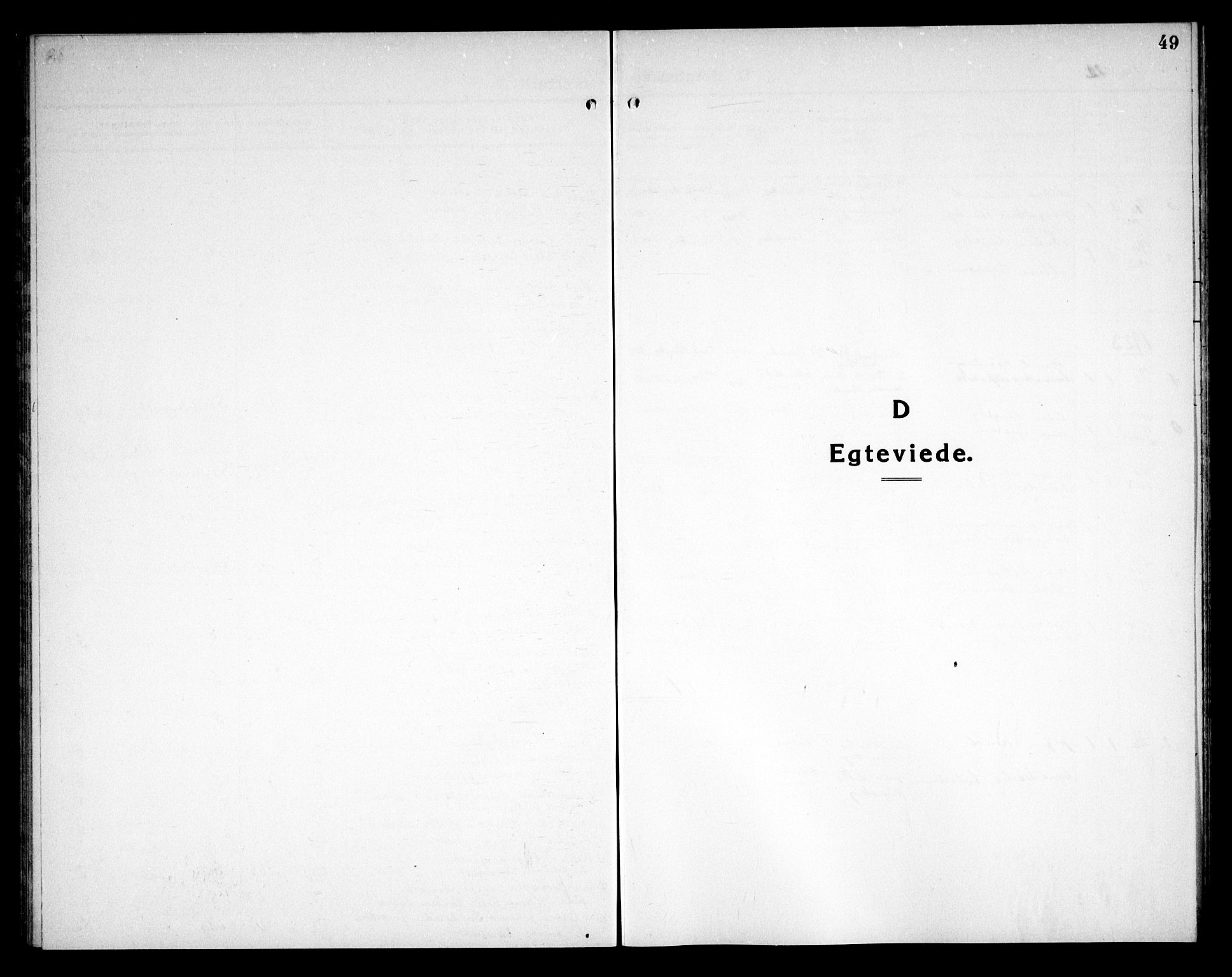 Rødenes prestekontor Kirkebøker, SAO/A-2005/G/Gb/L0003: Klokkerbok nr. II 3, 1922-1936, s. 49