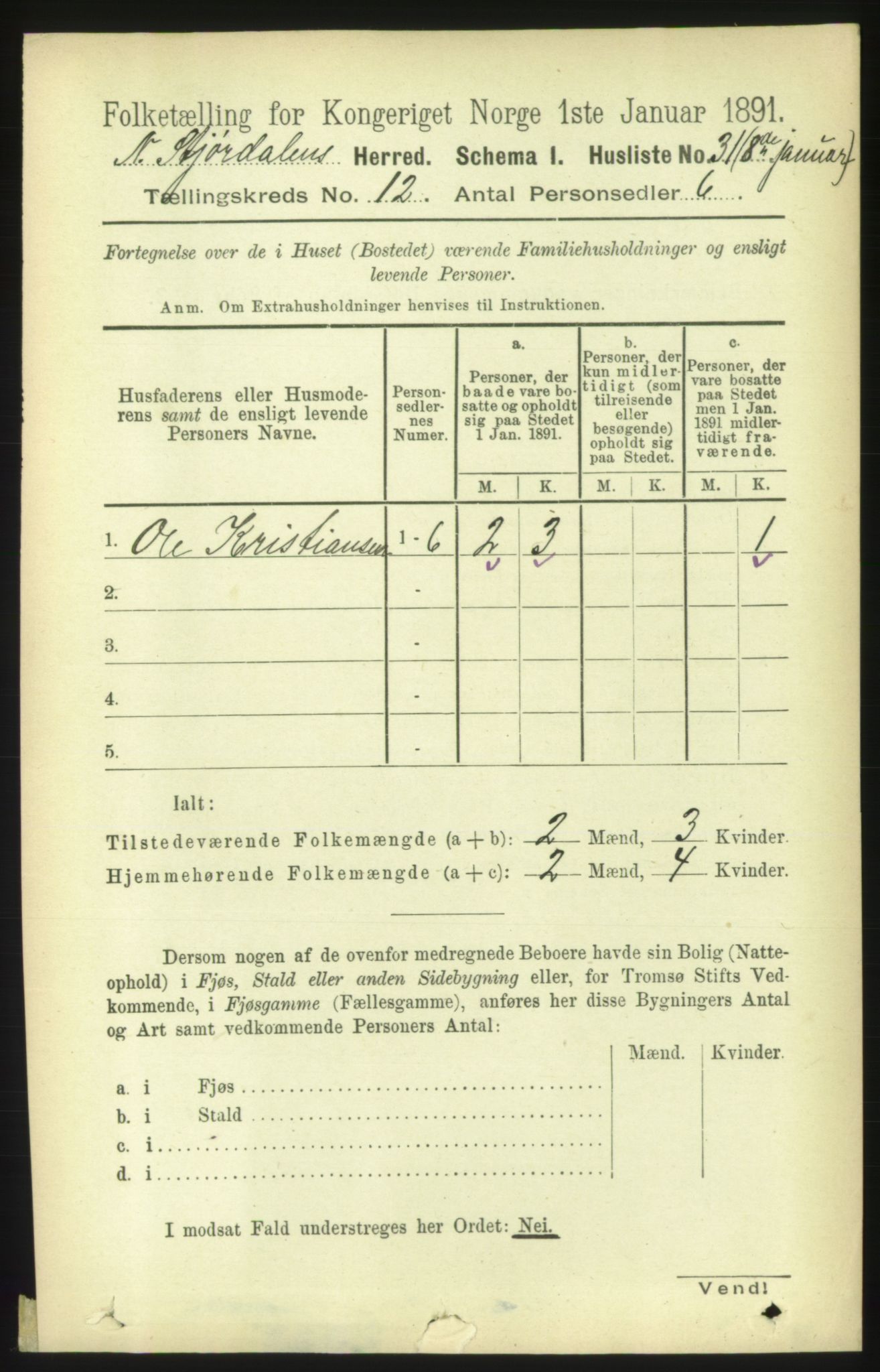 RA, Folketelling 1891 for 1714 Nedre Stjørdal herred, 1891, s. 6001