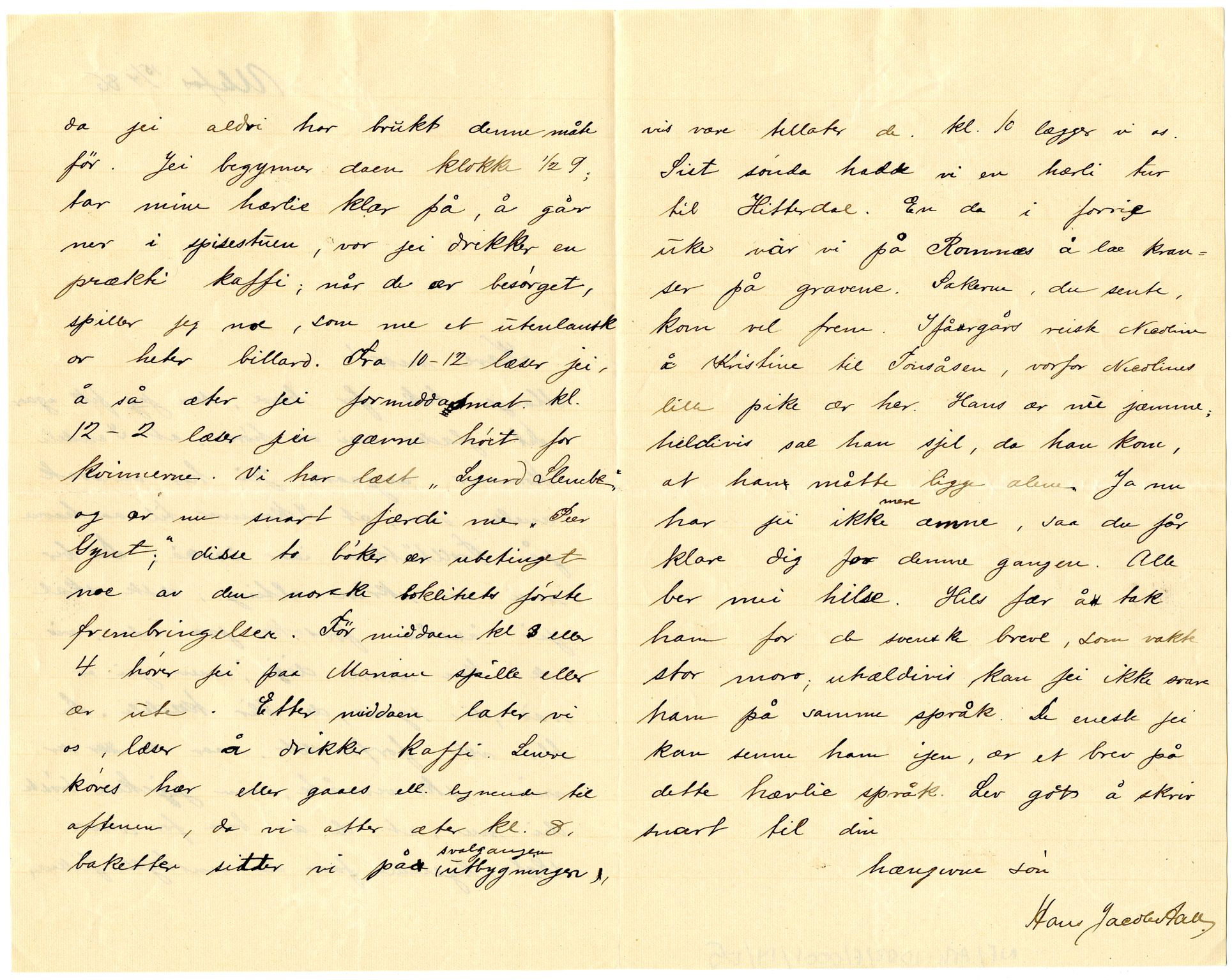 Diderik Maria Aalls brevsamling, NF/Ark-1023/F/L0001: D.M. Aalls brevsamling. A - B, 1738-1889, s. 206