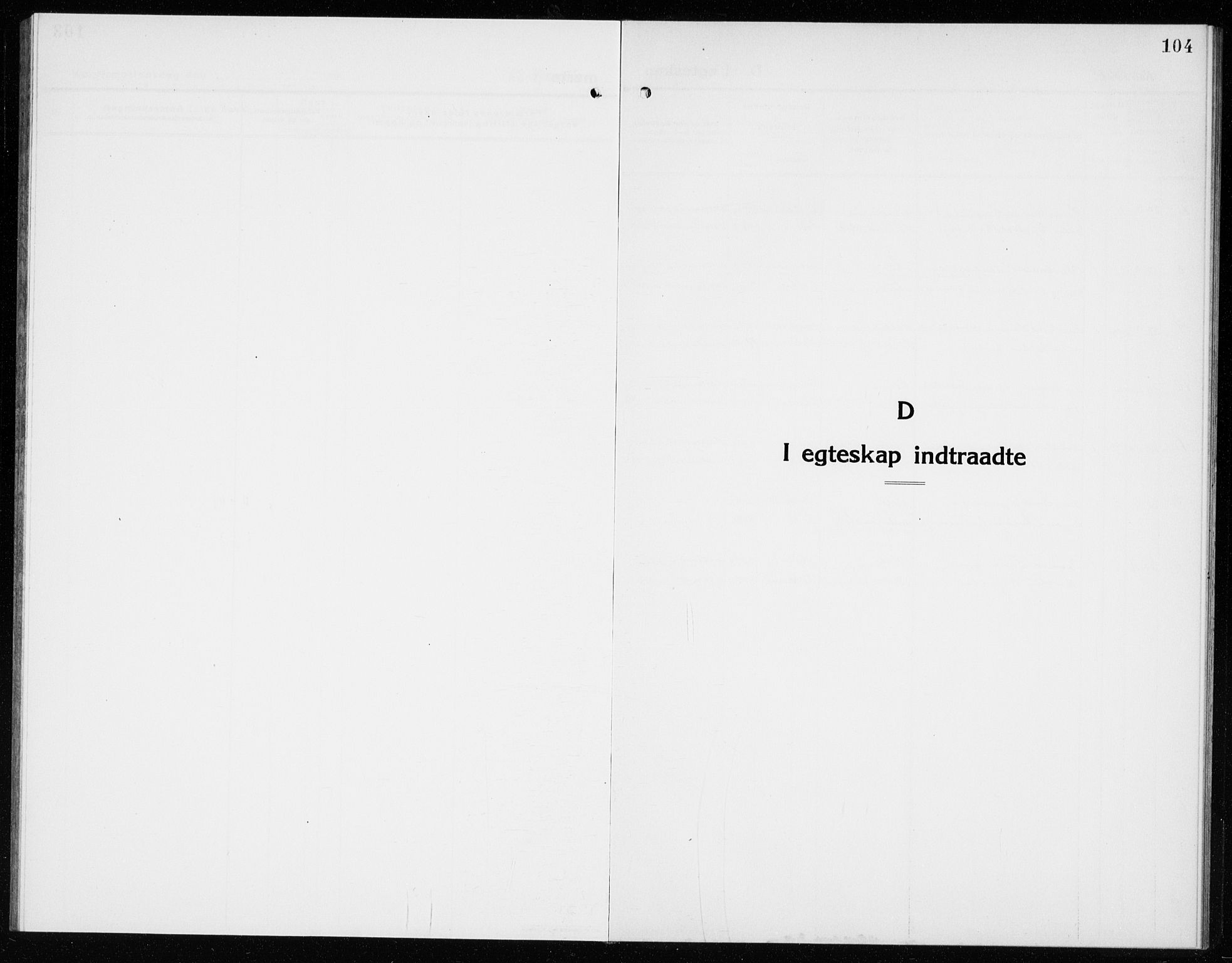 Hole kirkebøker, SAKO/A-228/G/Ga/L0005: Klokkerbok nr. I 5, 1924-1938, s. 104