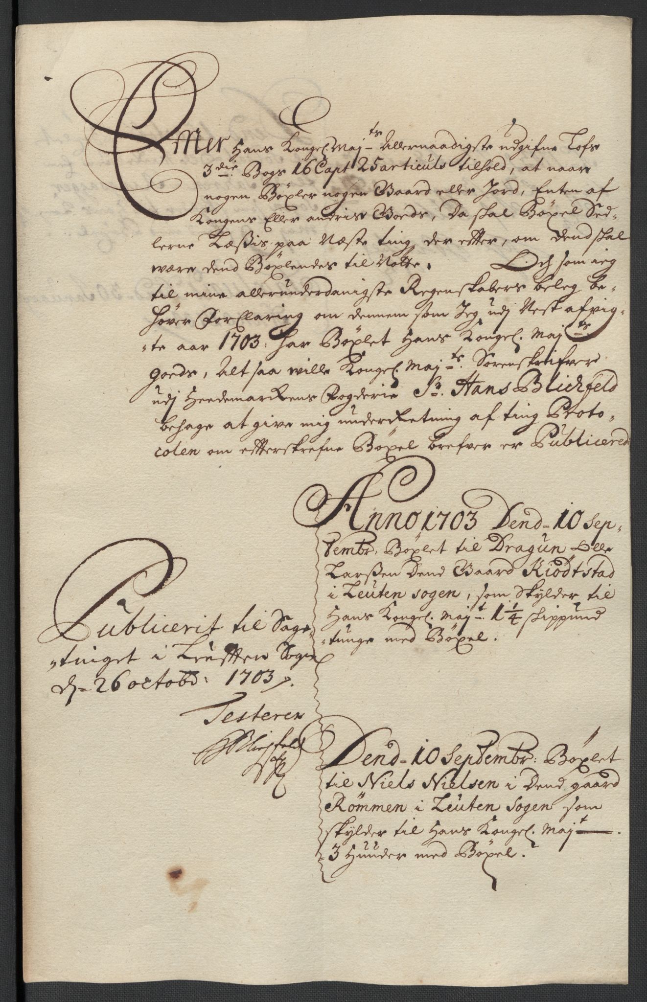 Rentekammeret inntil 1814, Reviderte regnskaper, Fogderegnskap, RA/EA-4092/R16/L1041: Fogderegnskap Hedmark, 1703-1704, s. 45