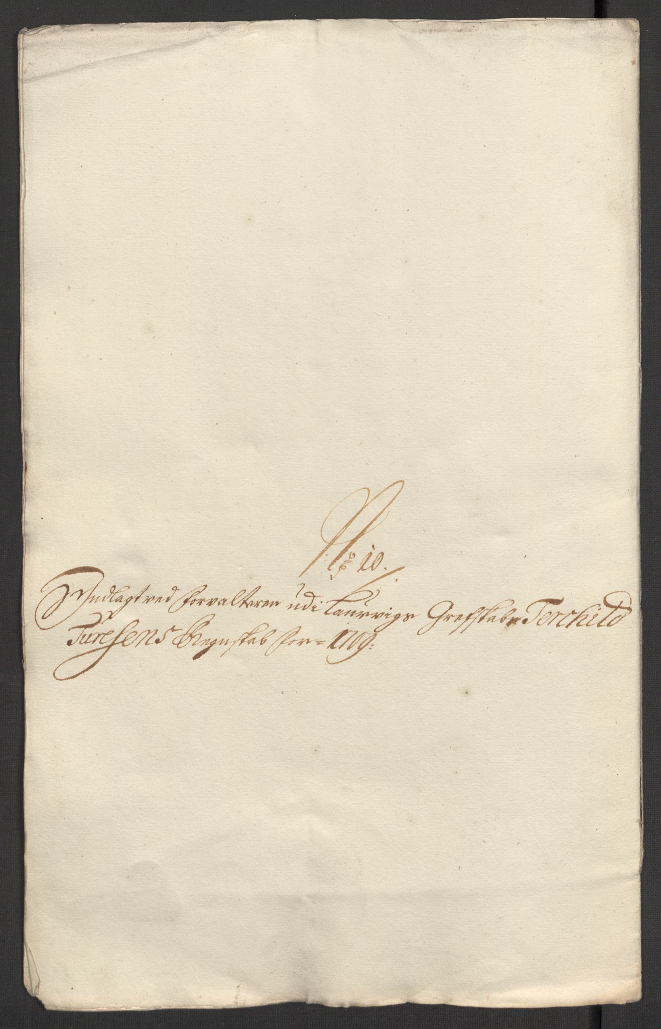 Rentekammeret inntil 1814, Reviderte regnskaper, Fogderegnskap, RA/EA-4092/R33/L1981: Fogderegnskap Larvik grevskap, 1709-1710, s. 194