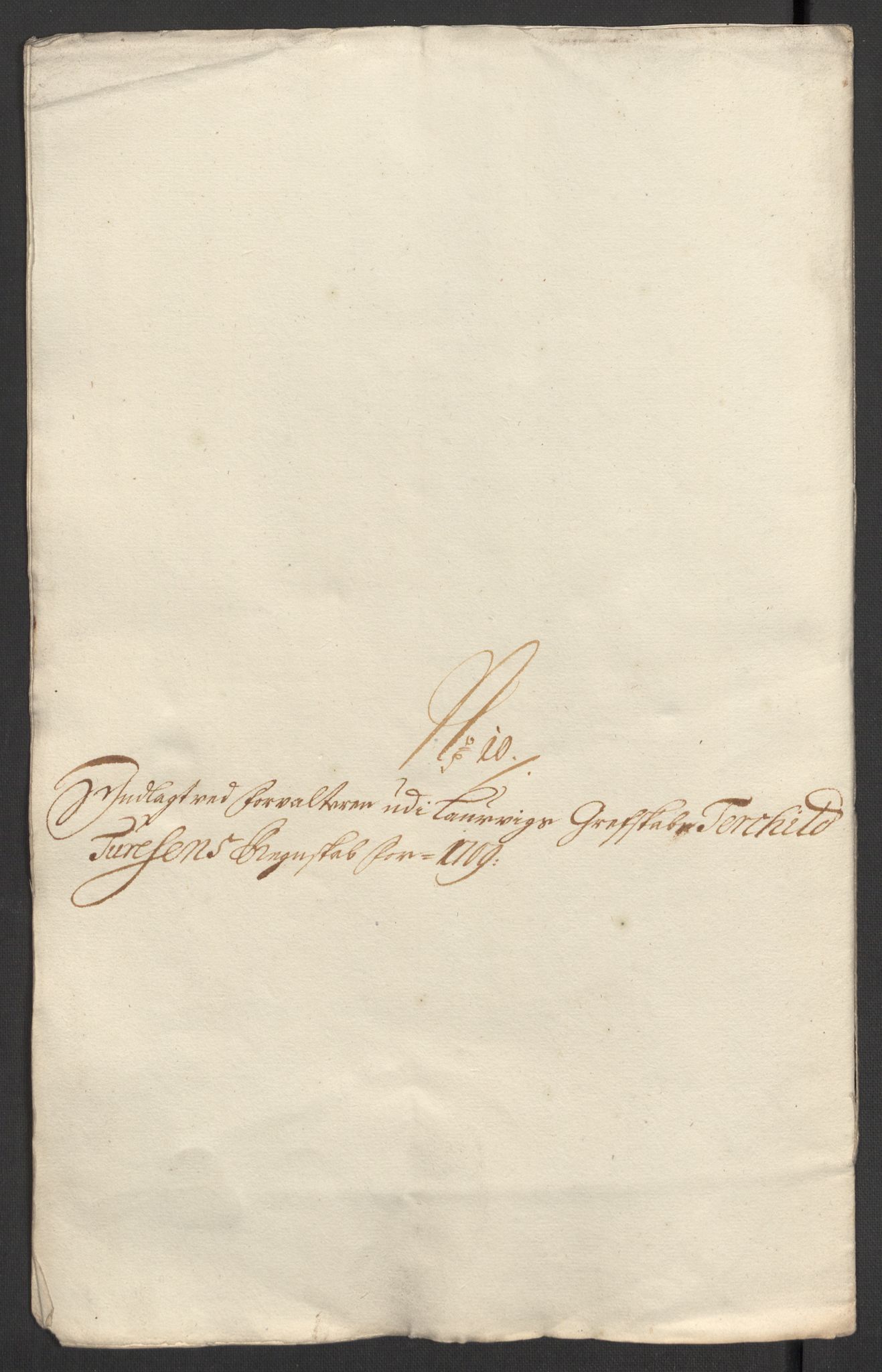Rentekammeret inntil 1814, Reviderte regnskaper, Fogderegnskap, AV/RA-EA-4092/R33/L1981: Fogderegnskap Larvik grevskap, 1709-1710, s. 194