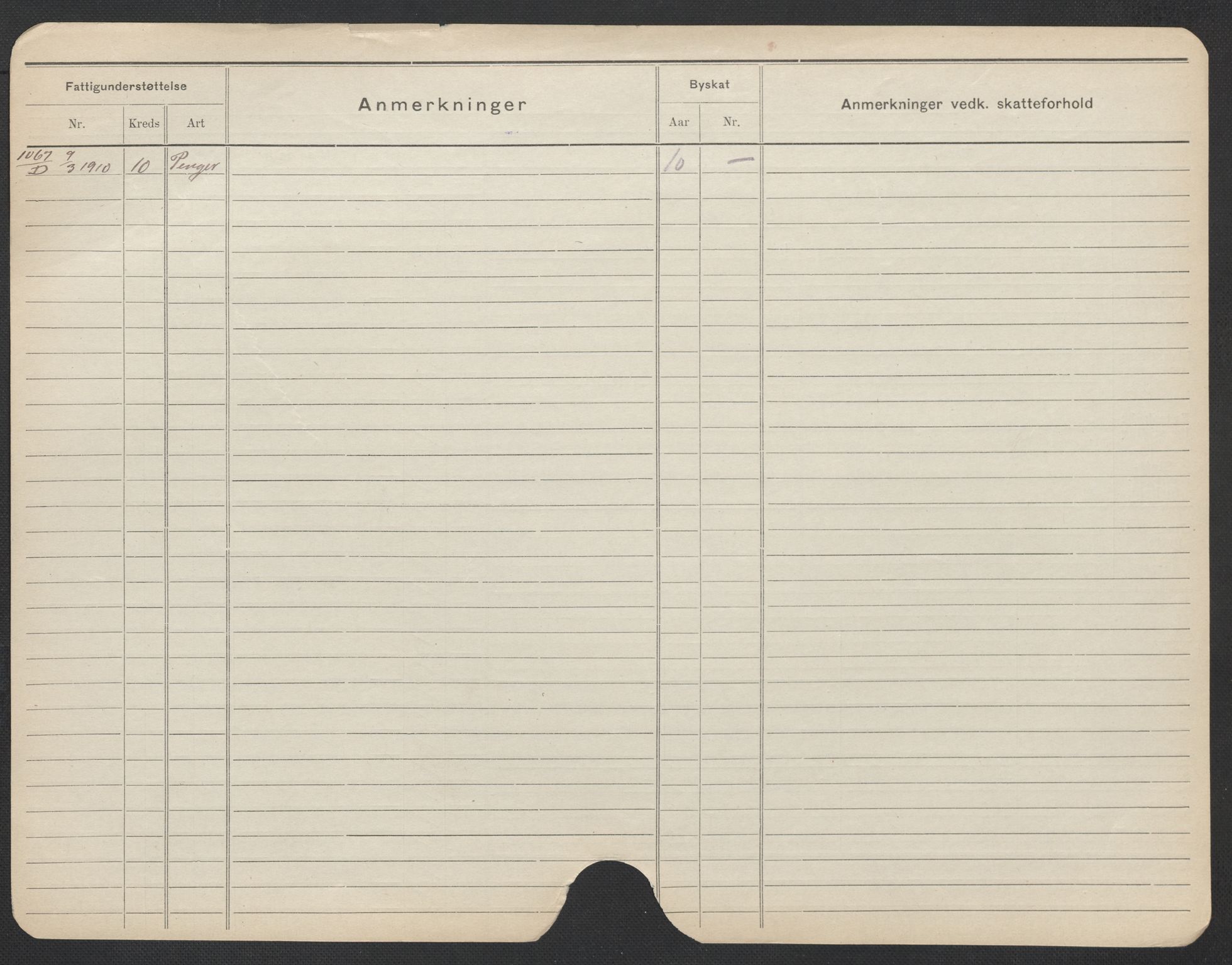 Oslo folkeregister, Registerkort, SAO/A-11715/F/Fa/Fac/L0020: Kvinner, 1906-1914, s. 675b
