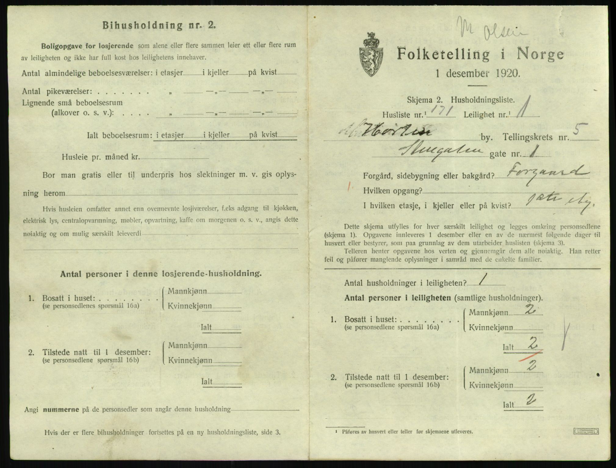 SAKO, Folketelling 1920 for 0703 Horten kjøpstad, 1920, s. 6251