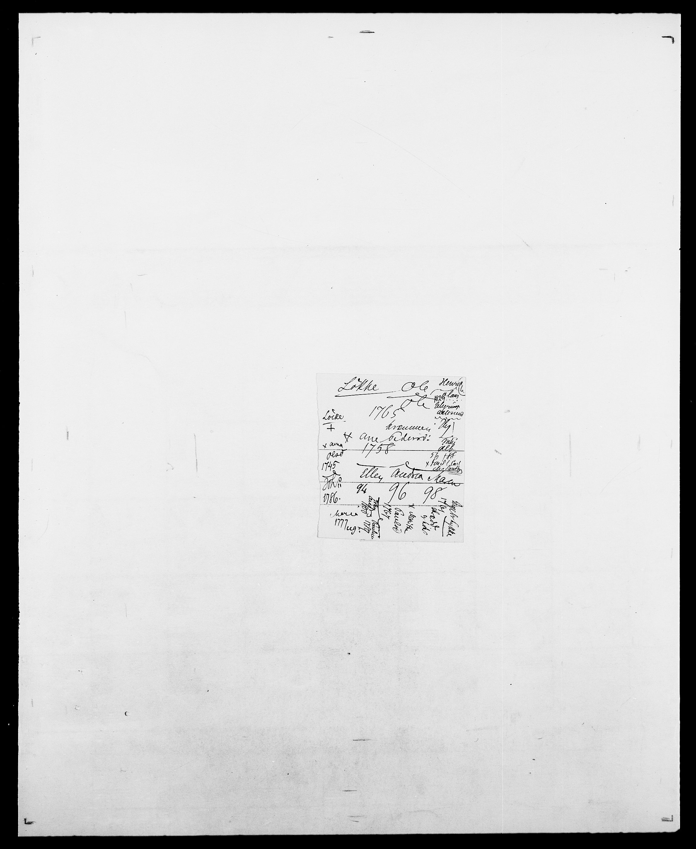 Delgobe, Charles Antoine - samling, SAO/PAO-0038/D/Da/L0025: Løberg - Mazar, s. 39
