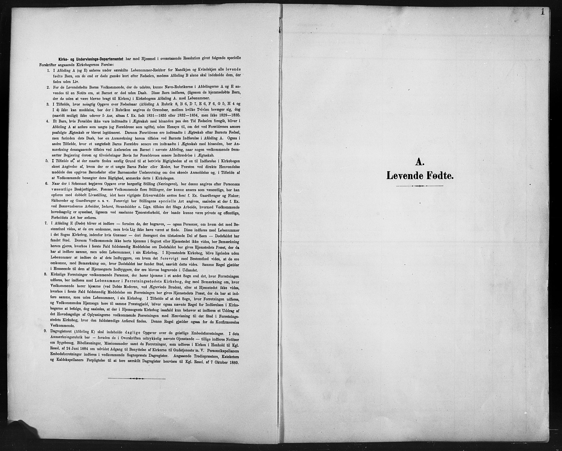 Fåberg prestekontor, SAH/PREST-086/H/Ha/Hab/L0011: Klokkerbok nr. 11, 1901-1921, s. 1