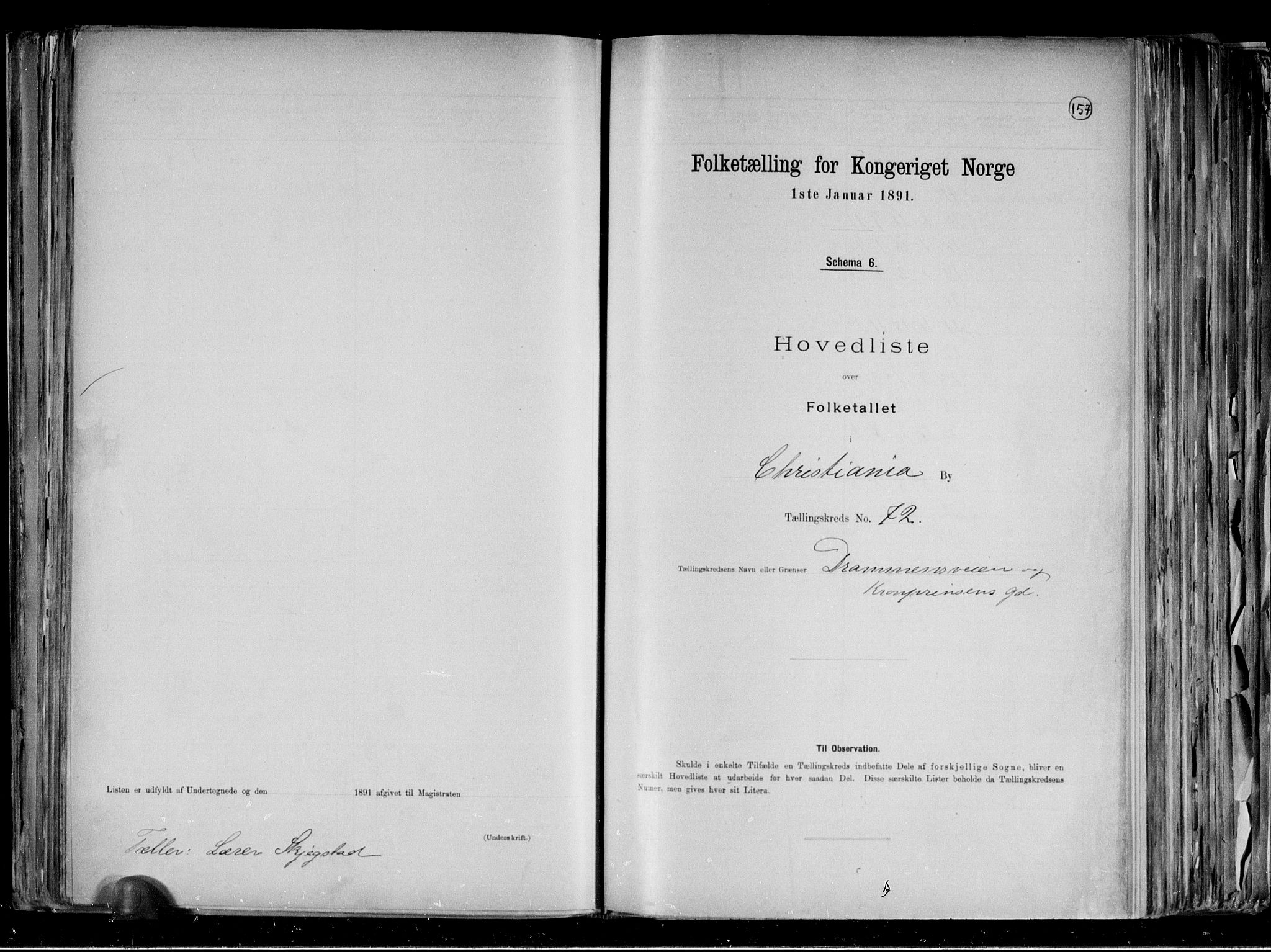 RA, Folketelling 1891 for 0301 Kristiania kjøpstad, 1891, s. 38143